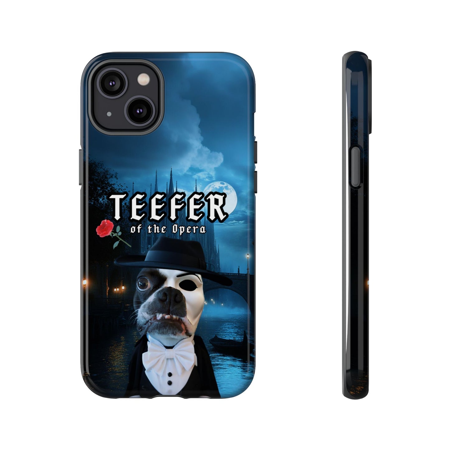Teefer of the Opera Phone Case: Dramatic Elegance