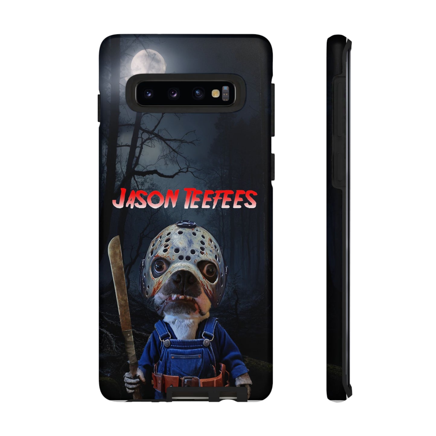 Masked Mischief: Jason Teefees Phone Case