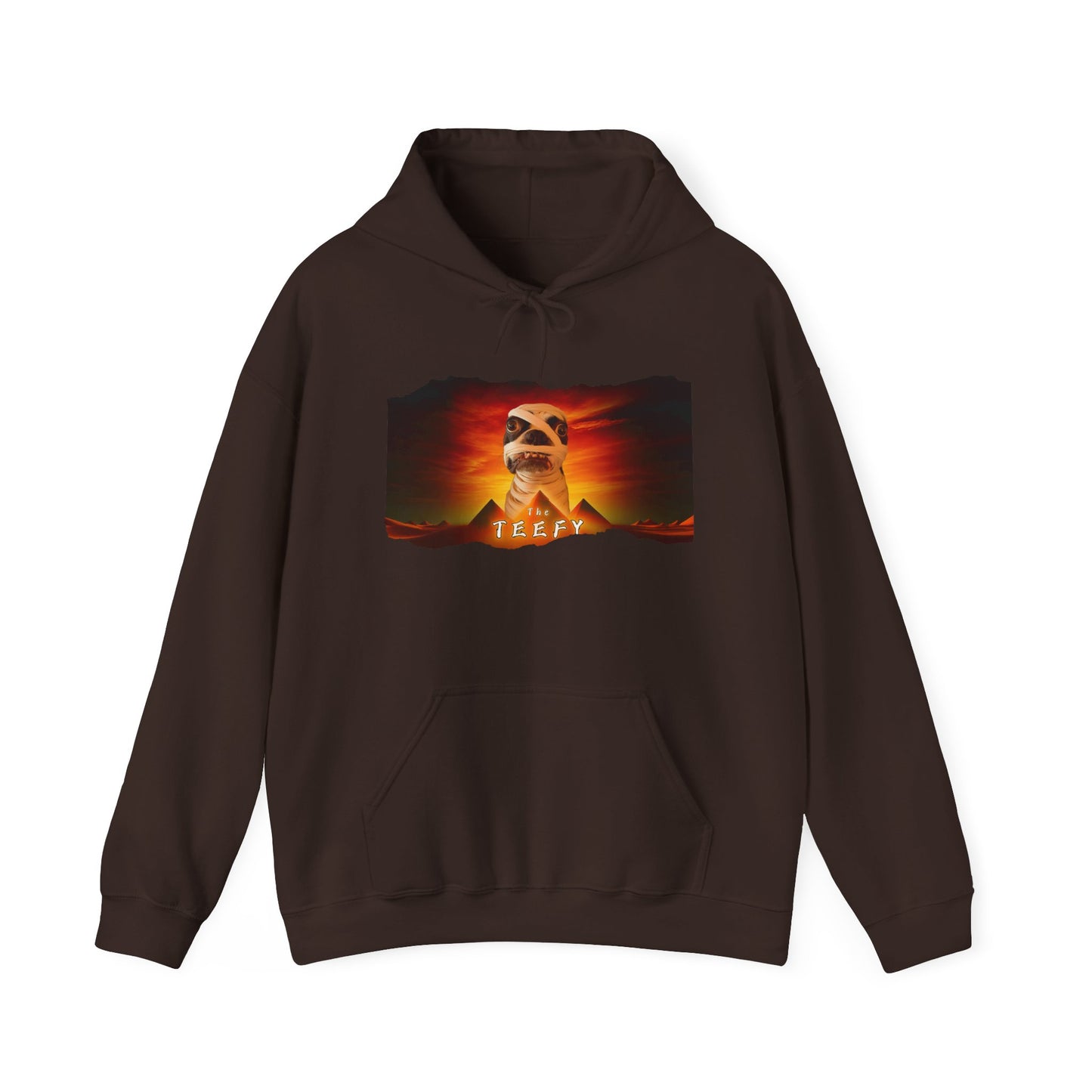 The Teefy Unisex Pullover Hoodie: Cozy Curses Collection