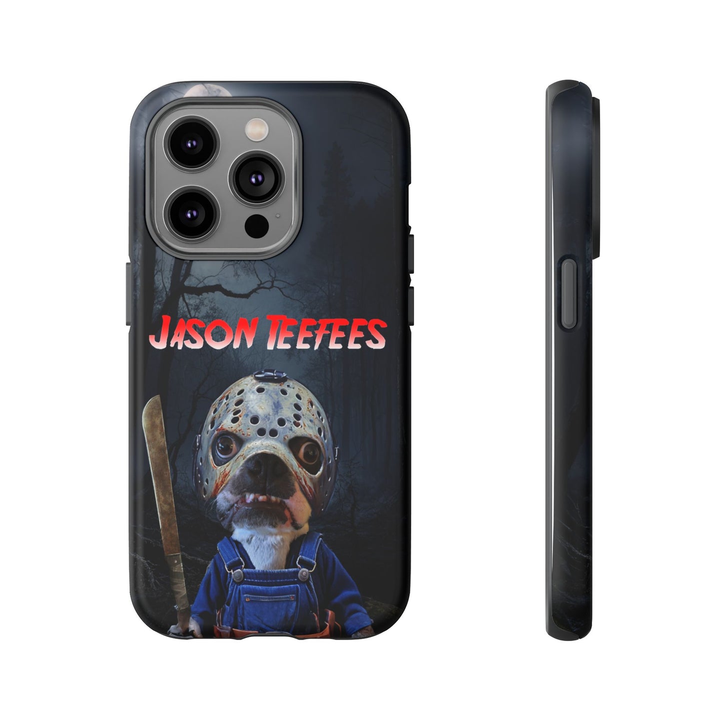Masked Mischief: Jason Teefees Phone Case