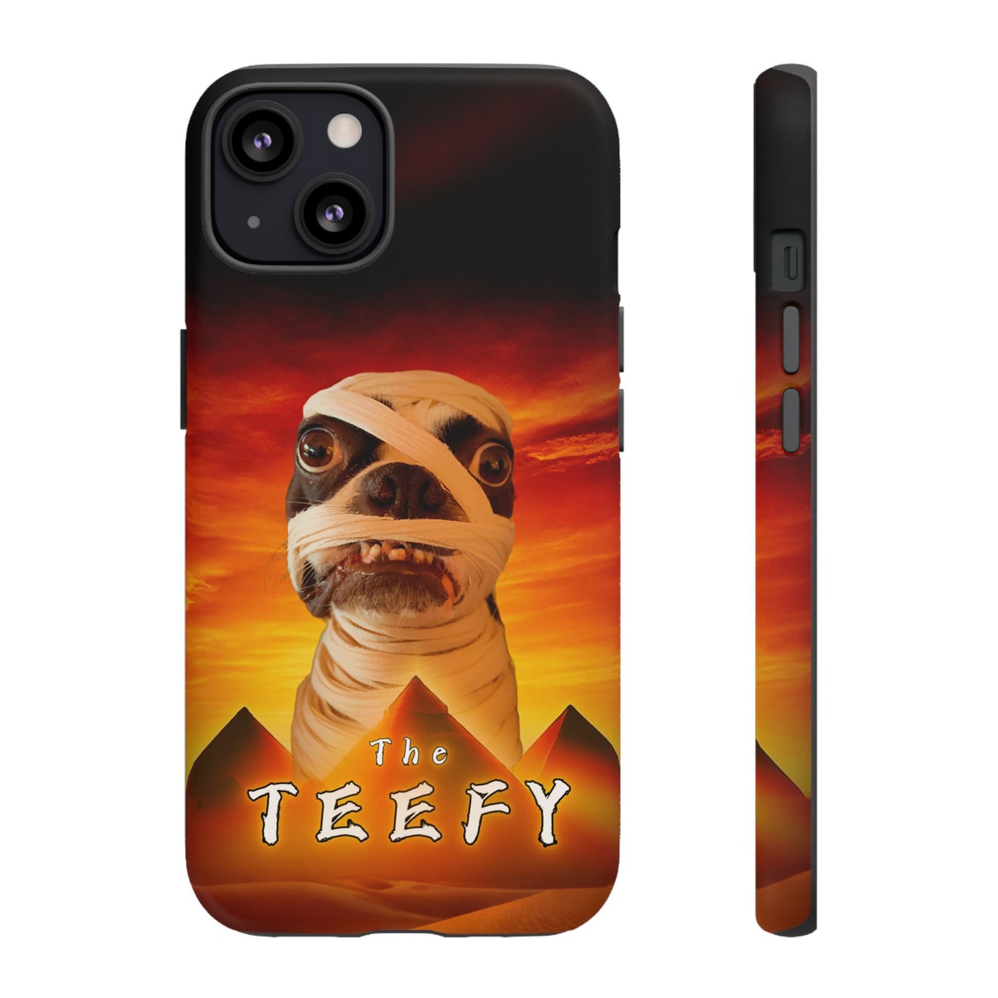 The Teefy Phone Case: Perfect for Teef and Classic Horror Enthusiasts