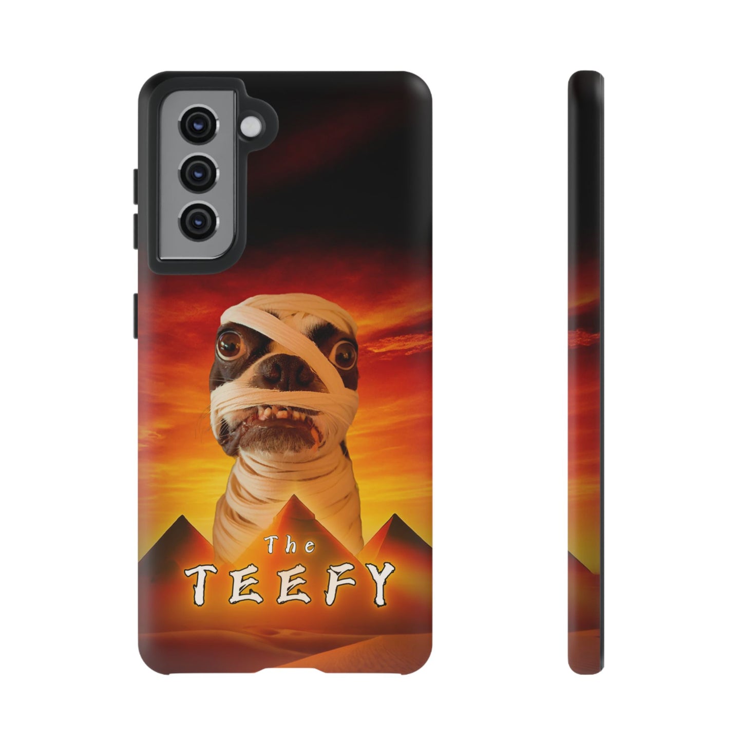The Teefy Phone Case: Perfect for Teef and Classic Horror Enthusiasts