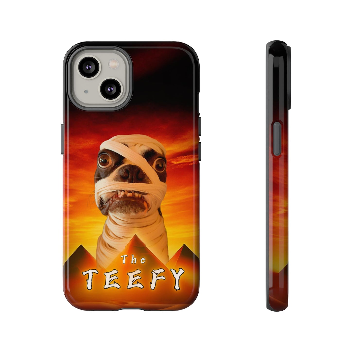 The Teefy Phone Case: Perfect for Teef and Classic Horror Enthusiasts