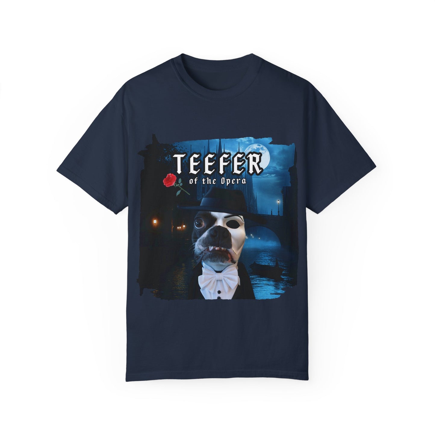 Teefer of the Opera Unisex T-Shirt: Curtain Call Comfort
