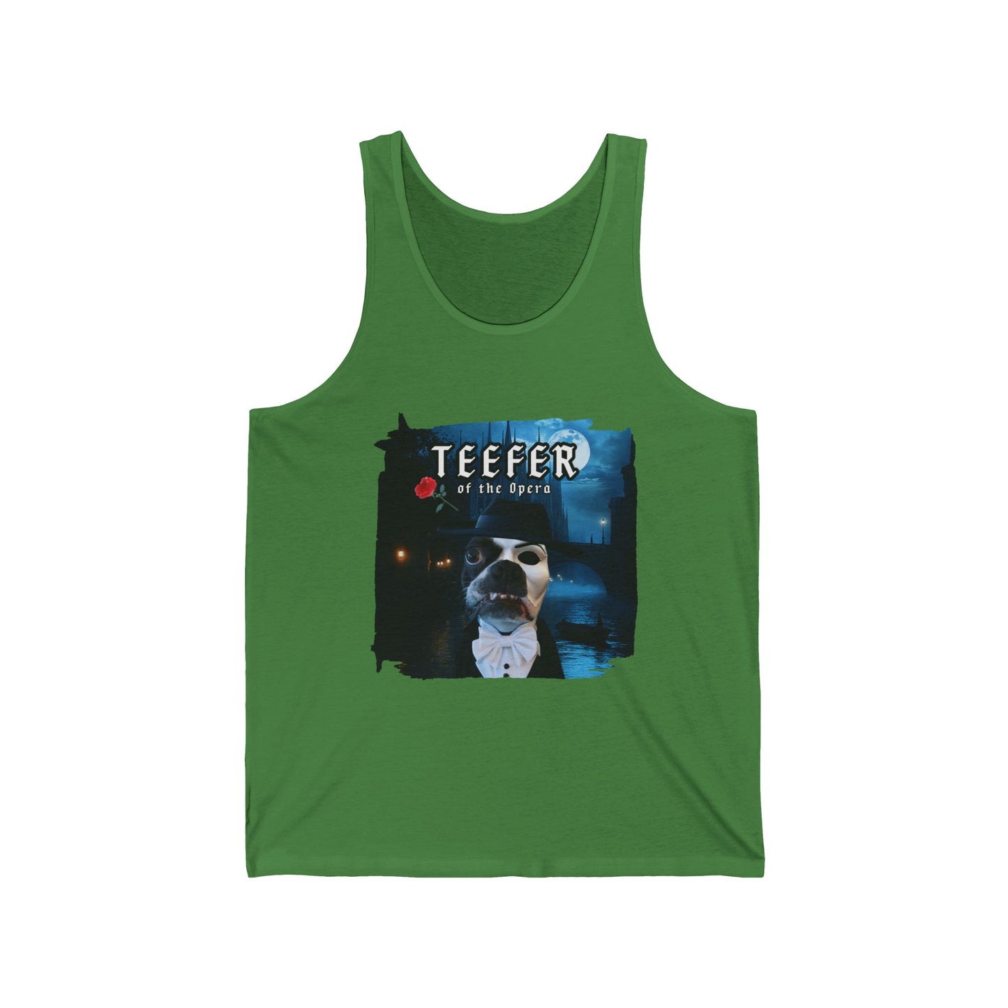 Teefer of the Opera Unisex Tank Top: Stage Presence Wear