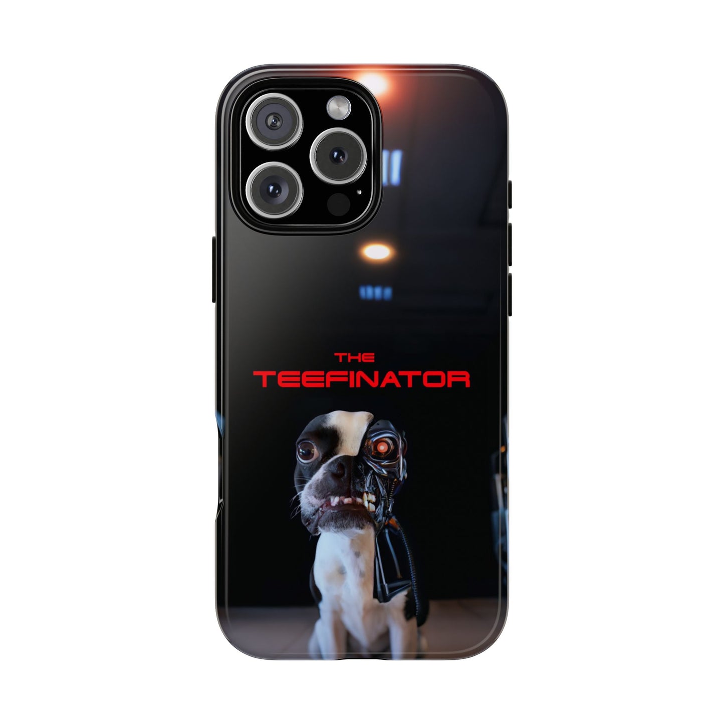 The Teefinator Phone Case: Cybernetic Shield