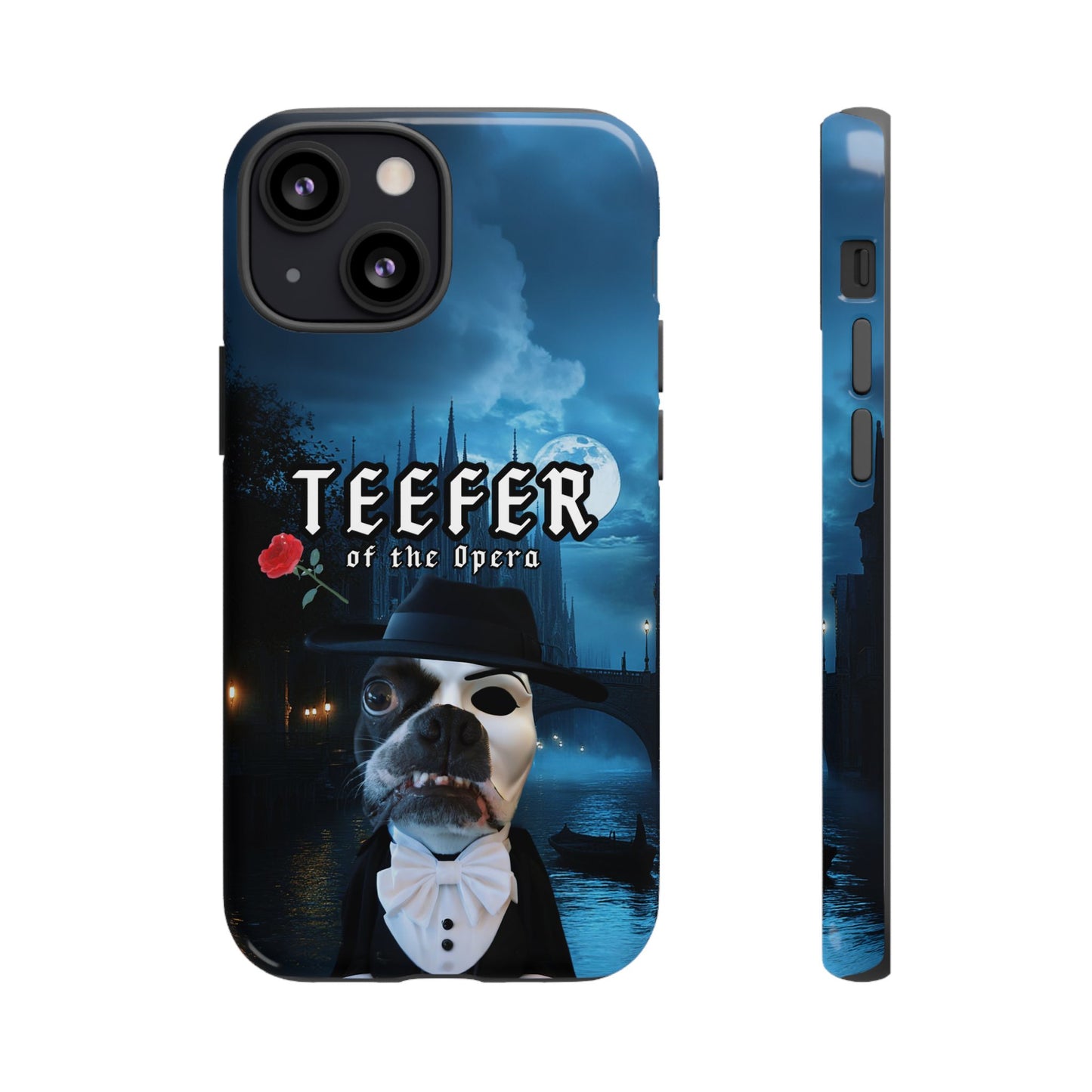 Teefer of the Opera Phone Case: Dramatic Elegance