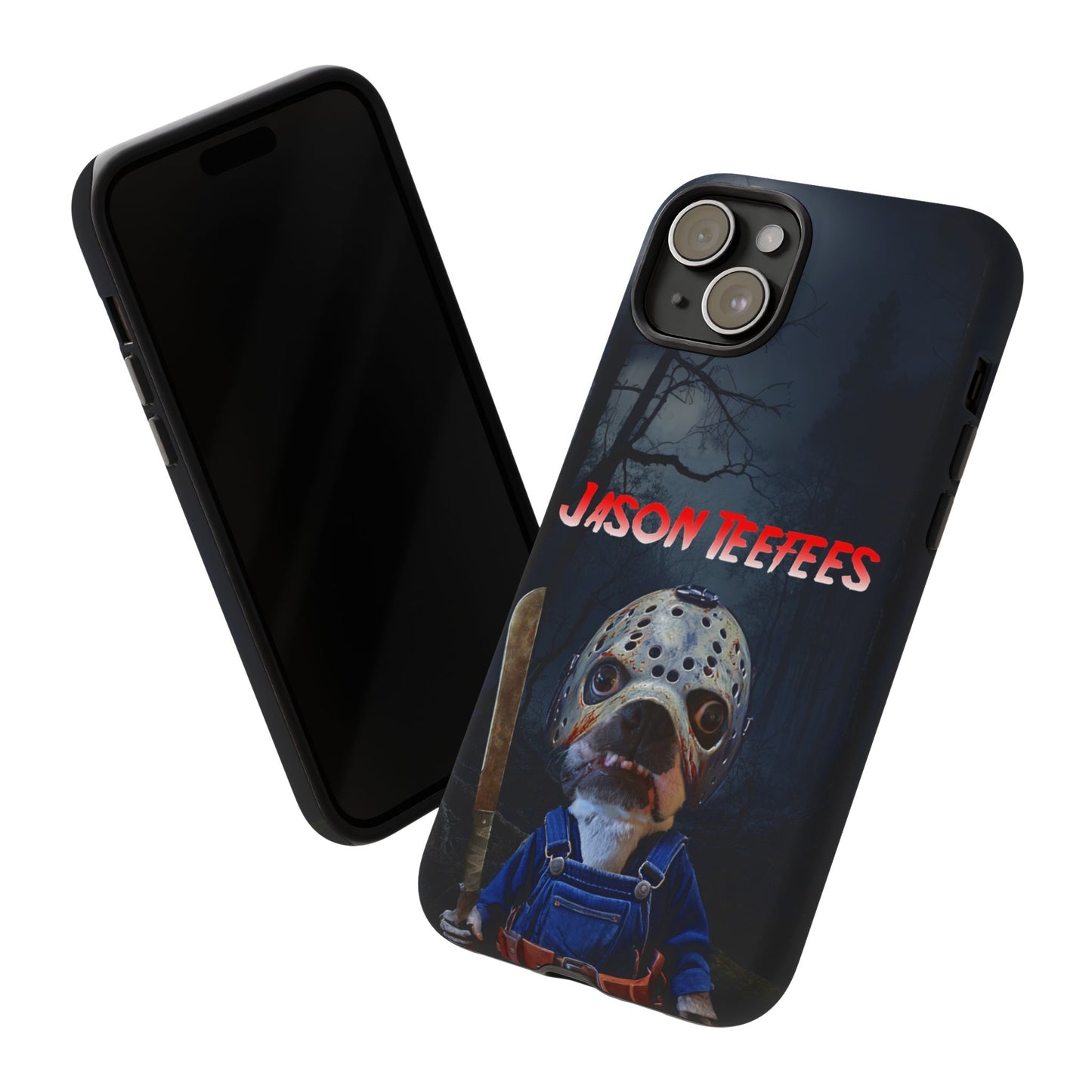 Masked Mischief: Jason Teefees Phone Case