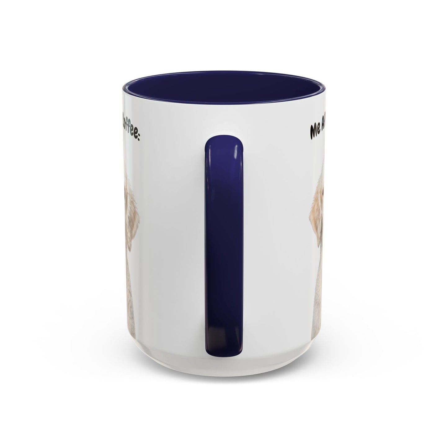 Funny Poodle Coffee Mug – Me Before Coffee / Me After Coffee – Cute Poodle Teeth Design – Teefers Original