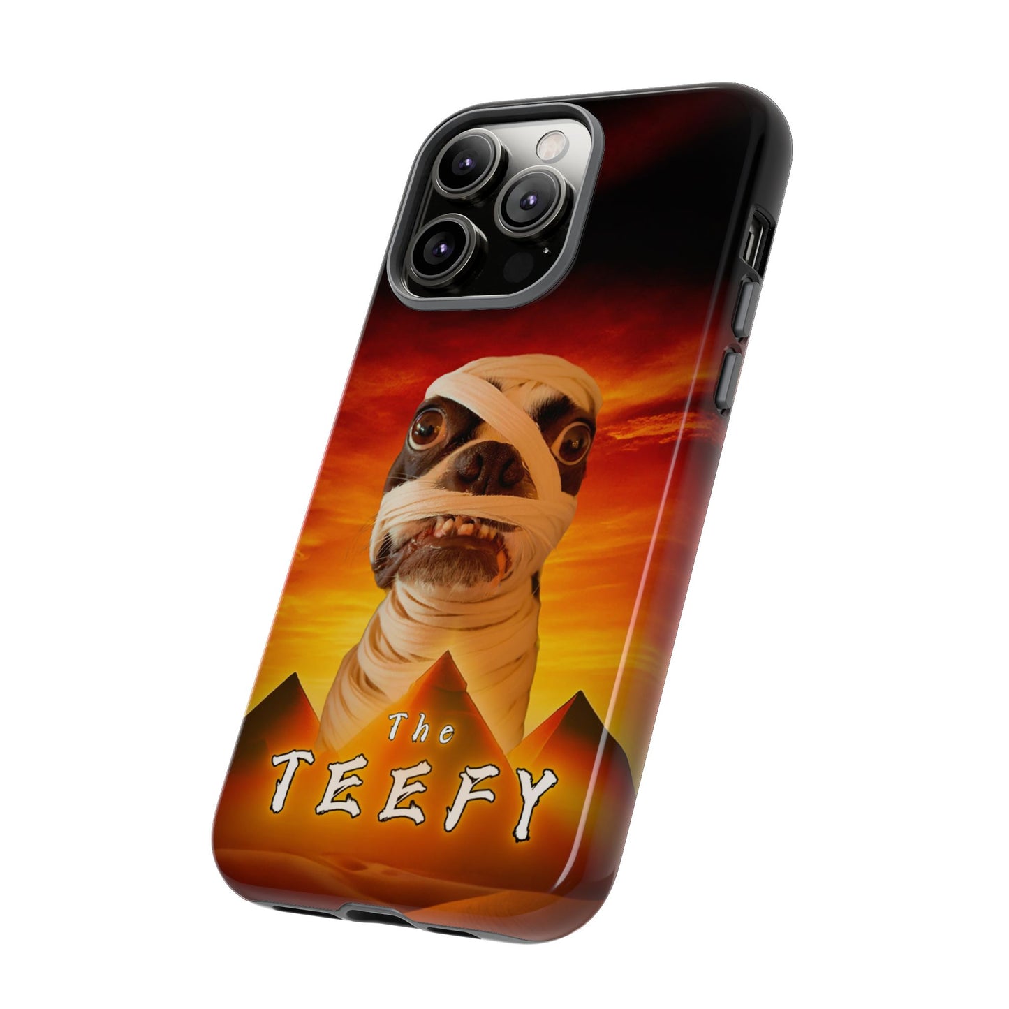 The Teefy Phone Case: Perfect for Teef and Classic Horror Enthusiasts
