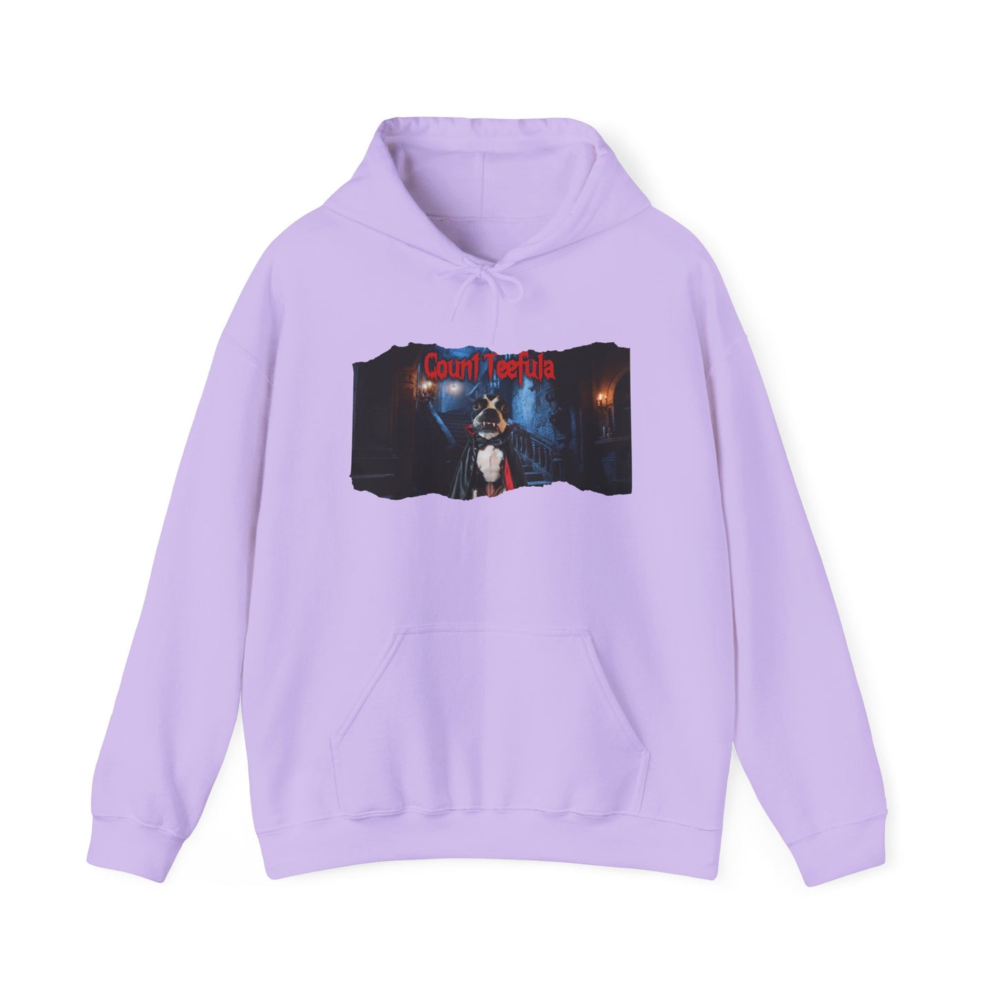 Count Teefula Unisex Pullover Hoodie: Midnight Elegance