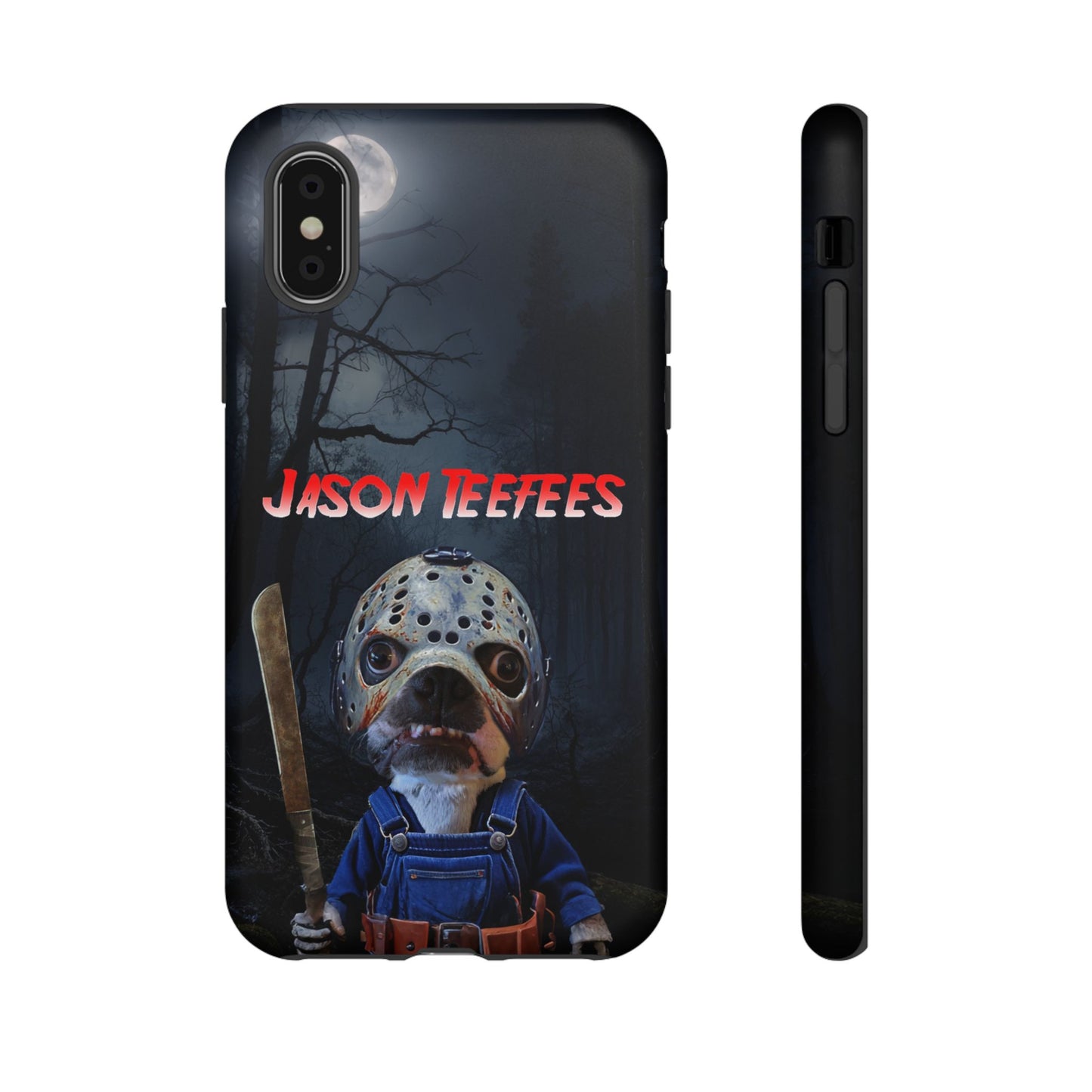 Masked Mischief: Jason Teefees Phone Case