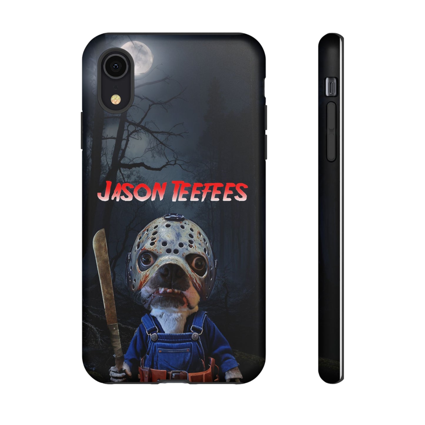 Masked Mischief: Jason Teefees Phone Case
