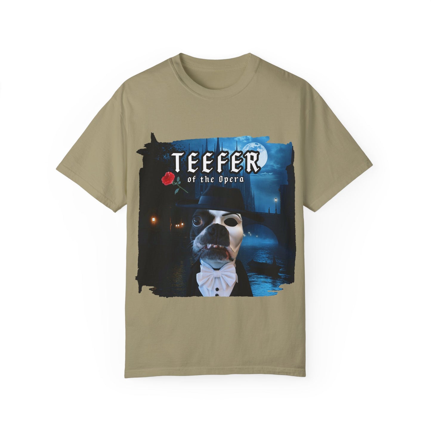Teefer of the Opera Unisex T-Shirt: Curtain Call Comfort