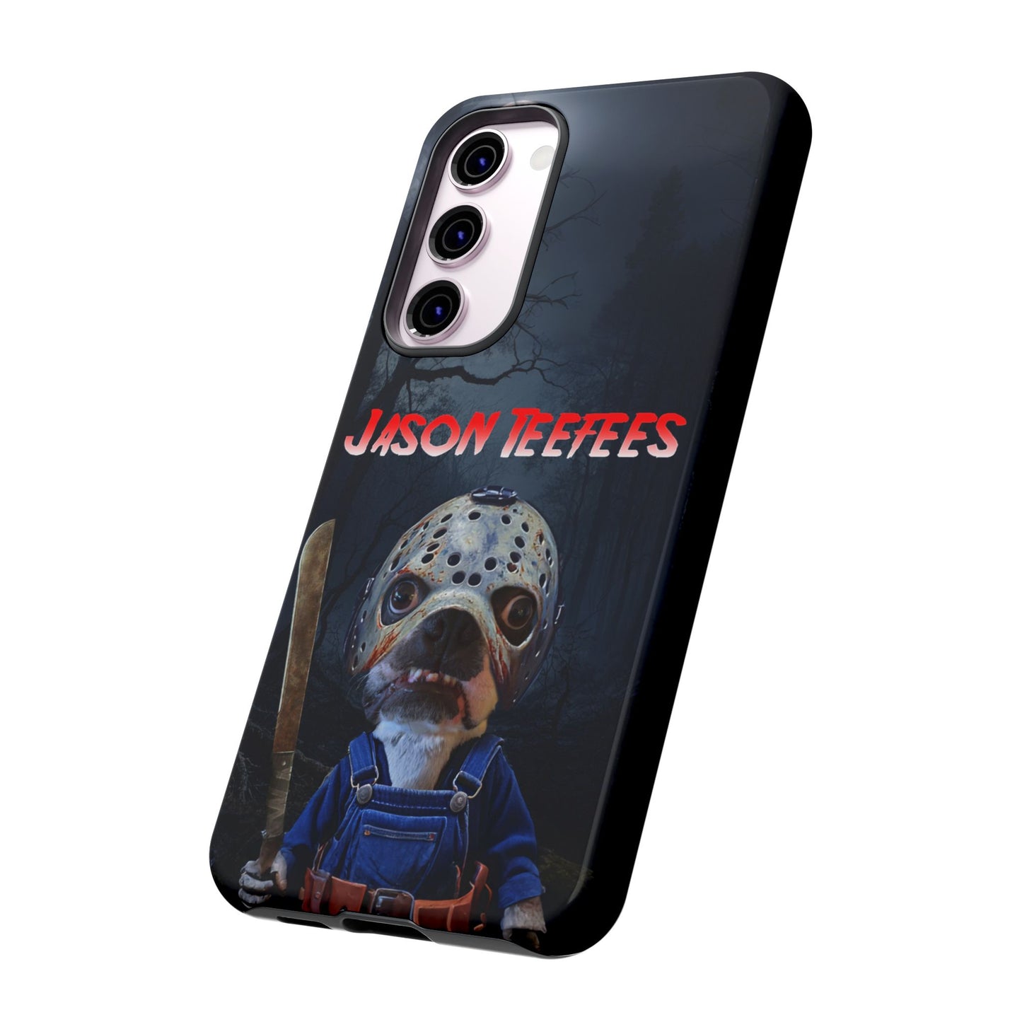 Masked Mischief: Jason Teefees Phone Case