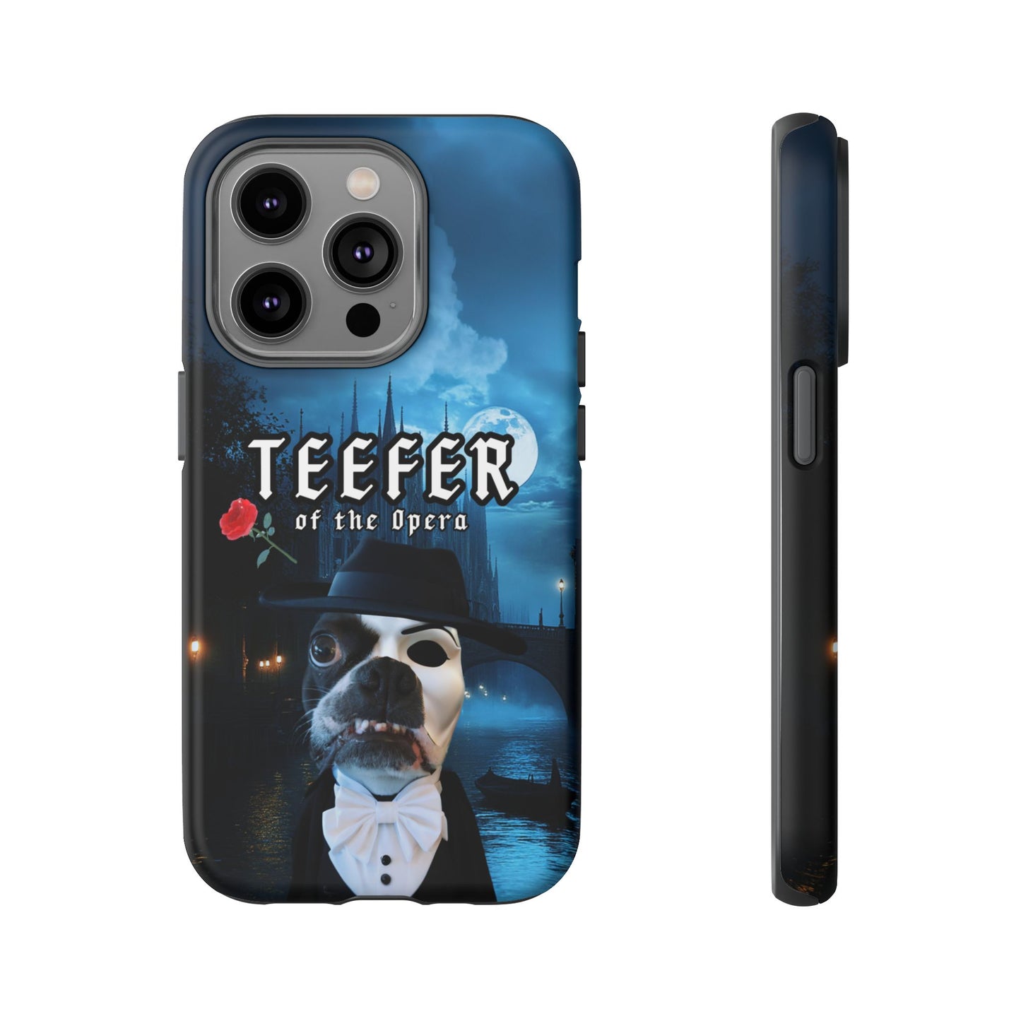 Teefer of the Opera Phone Case: Dramatic Elegance