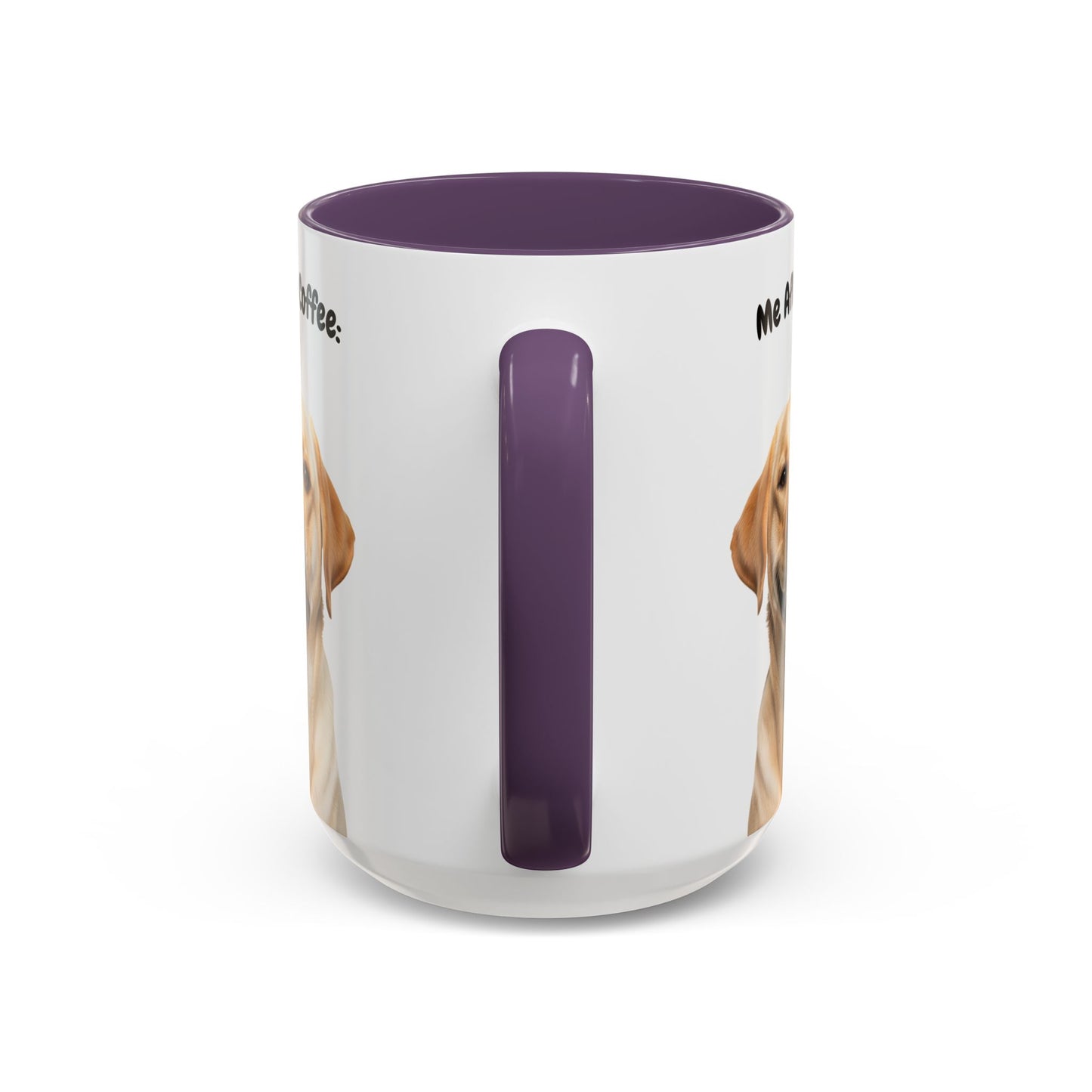 Funny Labrador Retriever Coffee Mug – Me Before Coffee / Me After Coffee – Cute Lab Teeth Design – Teefers Original