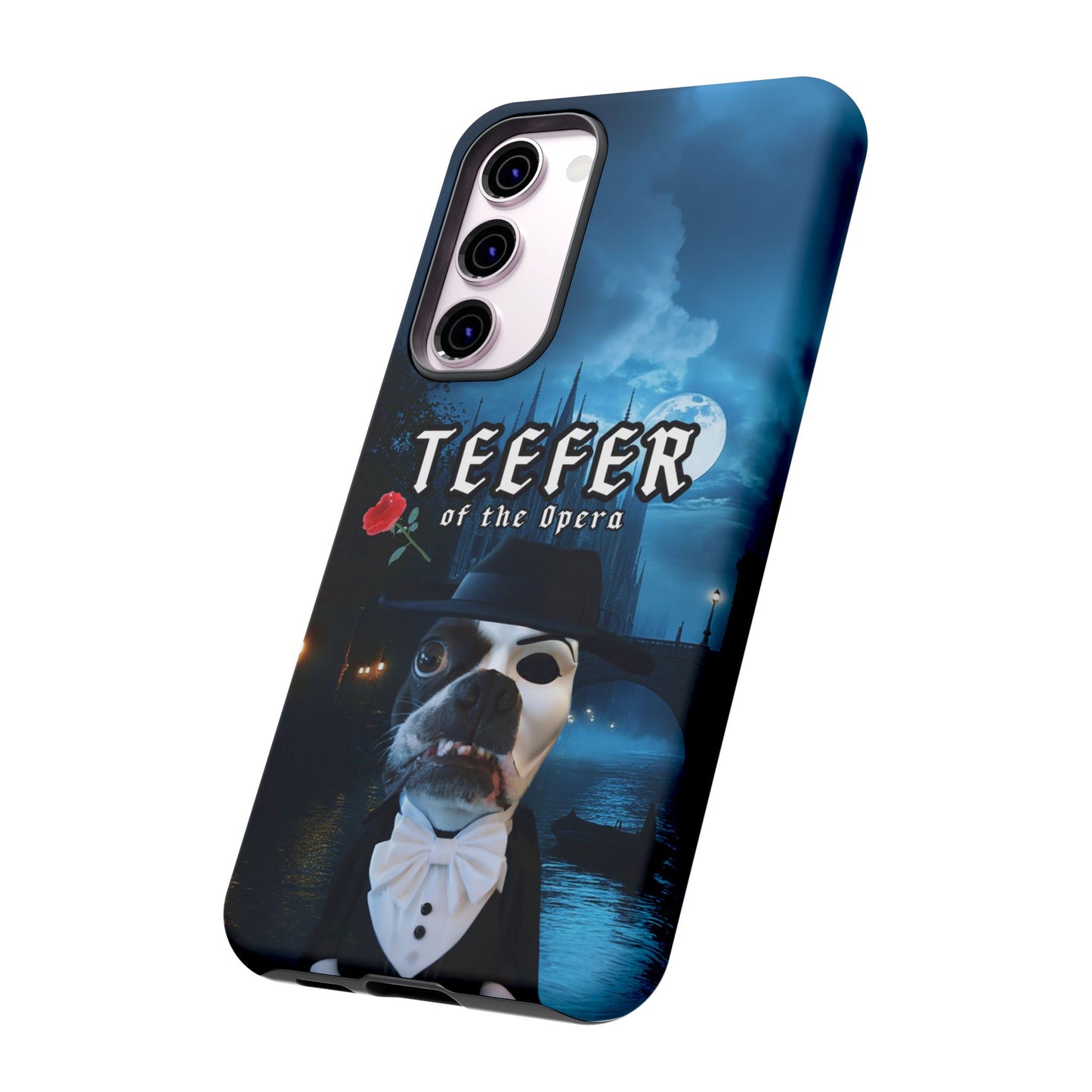 Teefer of the Opera Phone Case: Dramatic Elegance