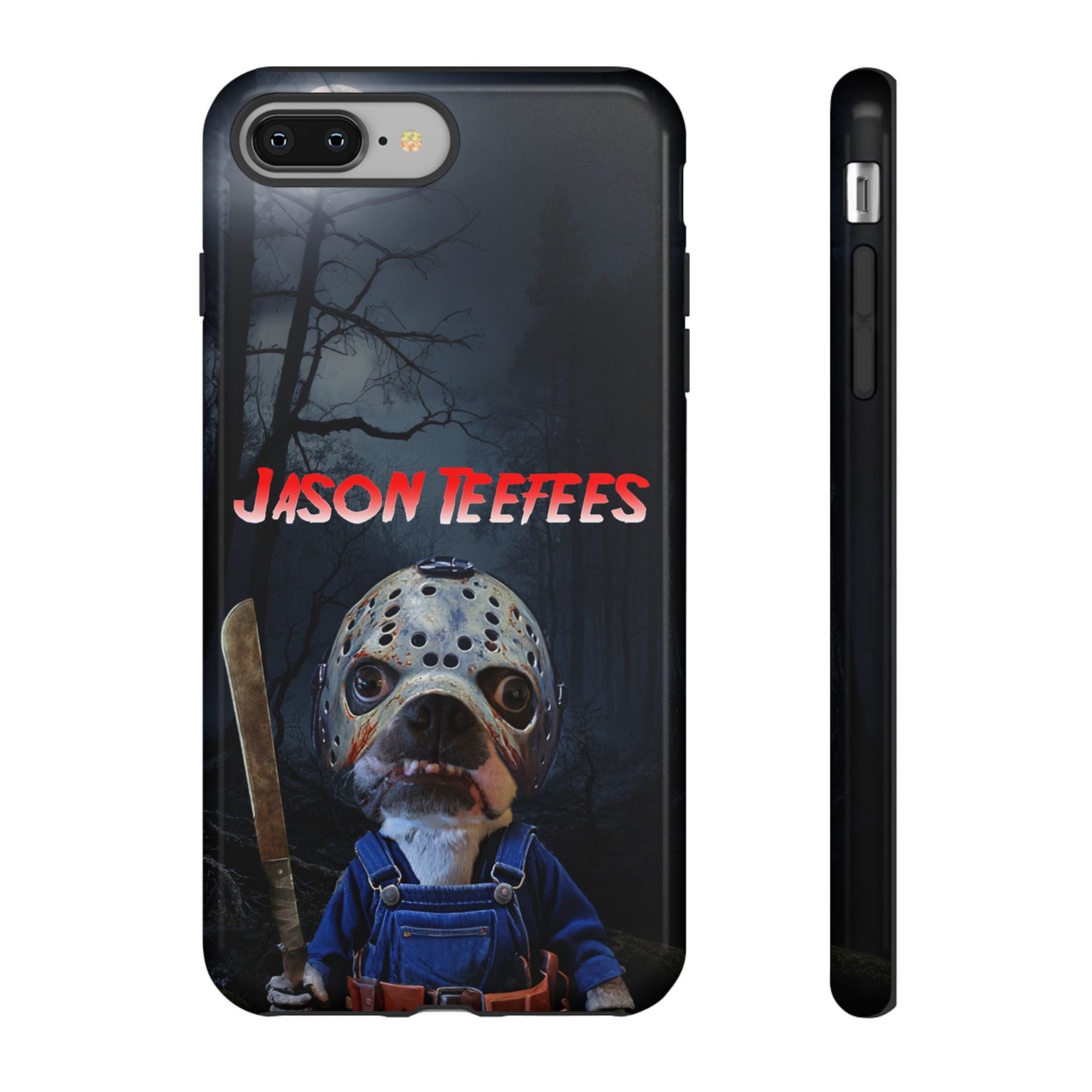 Masked Mischief: Jason Teefees Phone Case