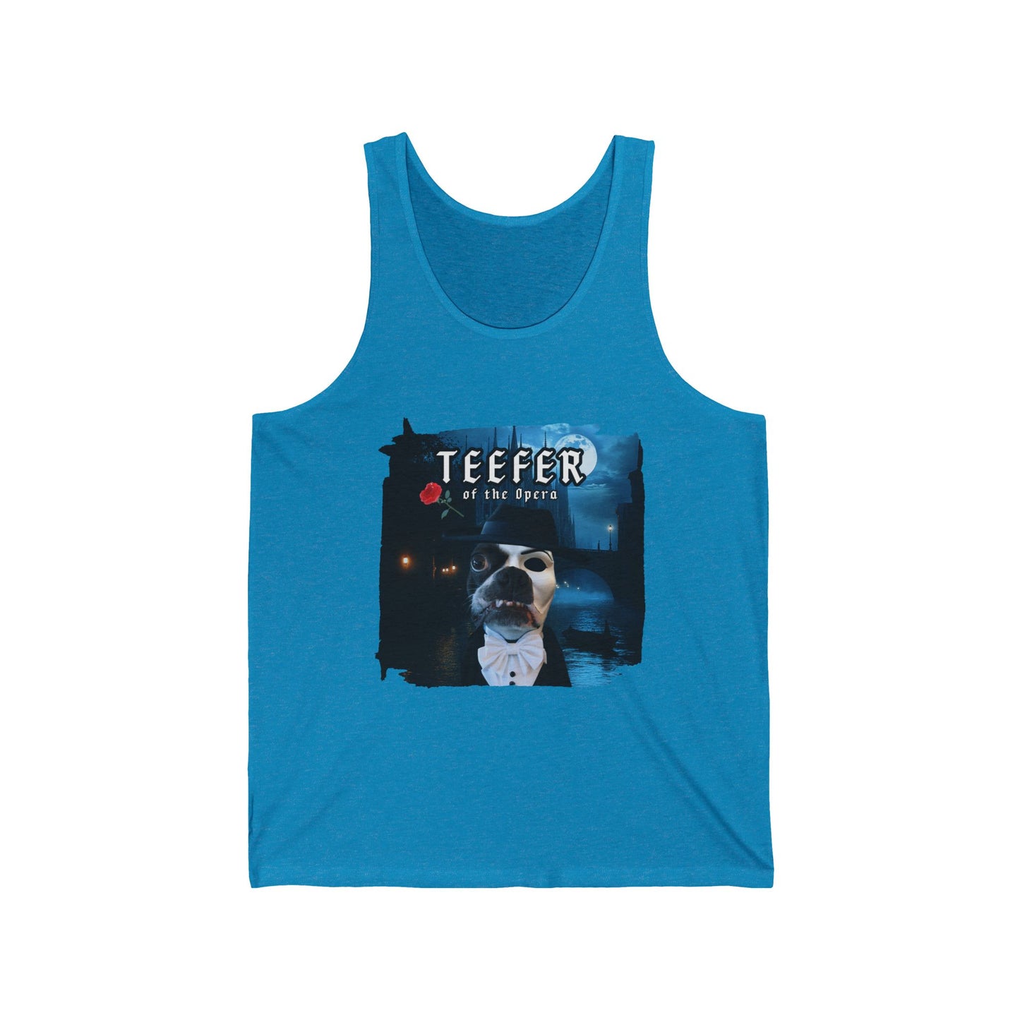 Teefer of the Opera Unisex Tank Top: Stage Presence Wear