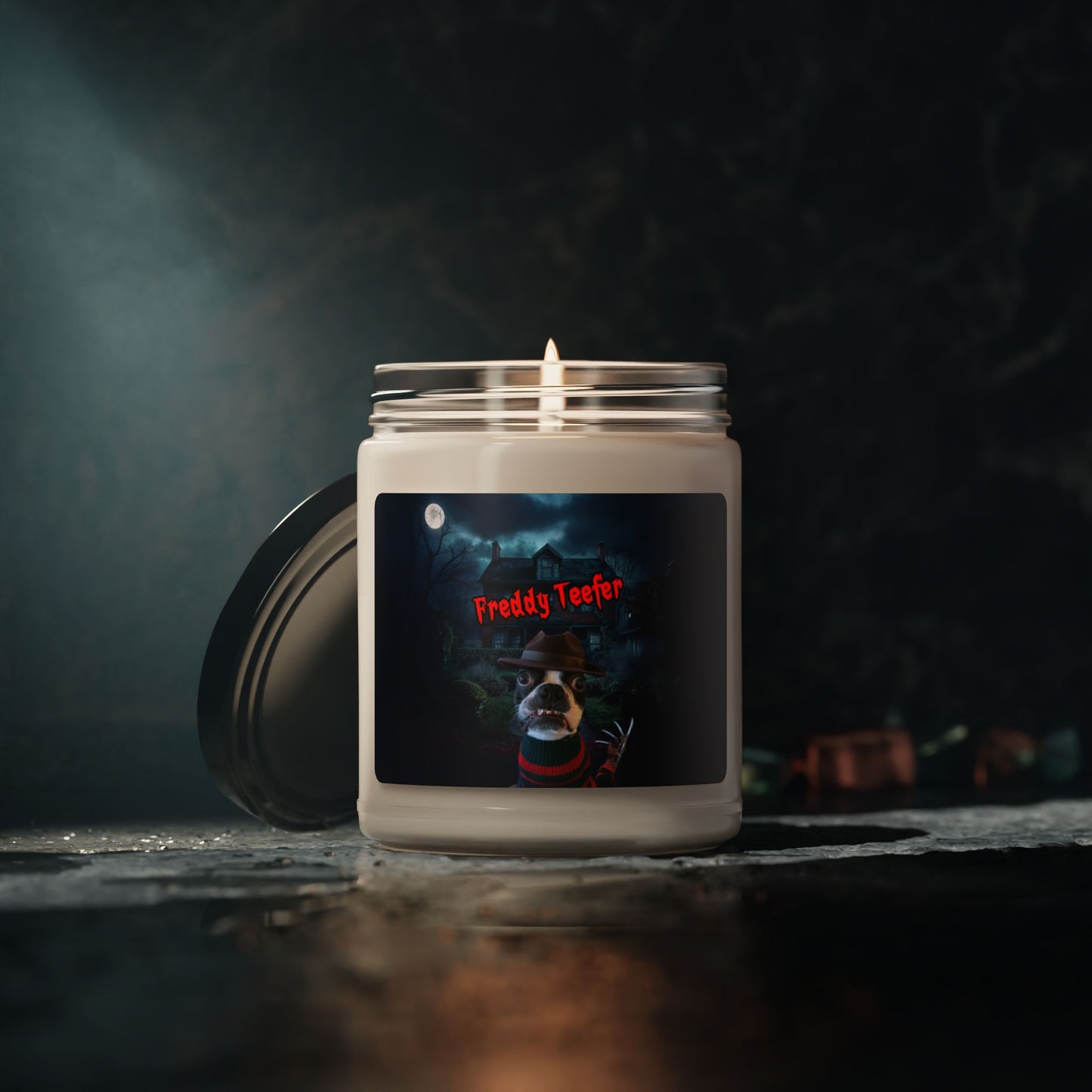 Freddy Teefer Scented Candle: Dreamy Shadows