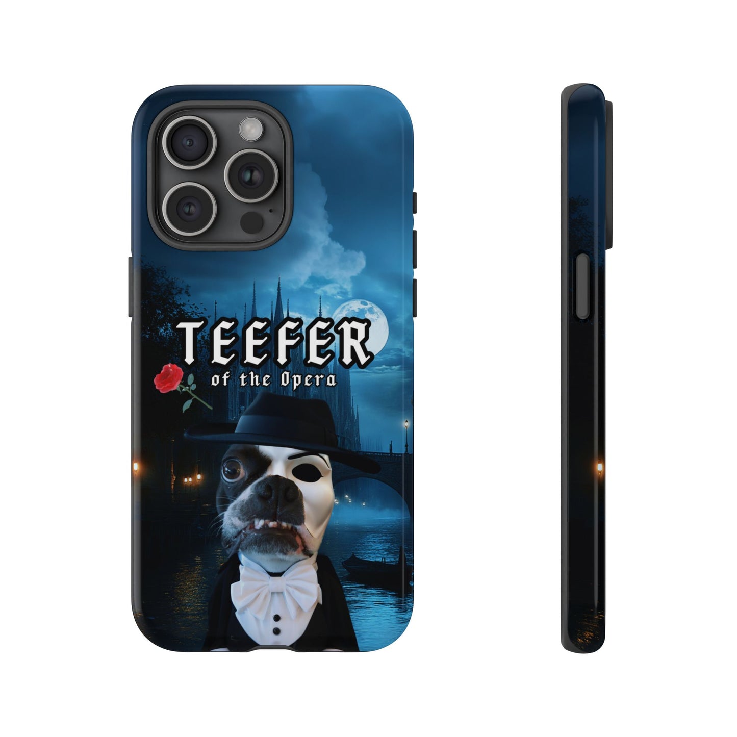 Teefer of the Opera Phone Case: Dramatic Elegance