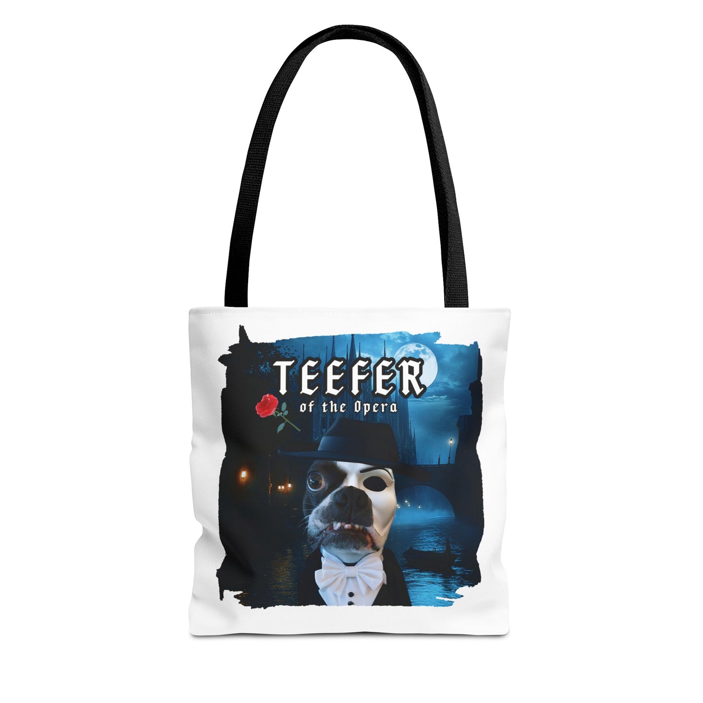 Teefer of the Opera Tote Bag: Stage Presence Carryall