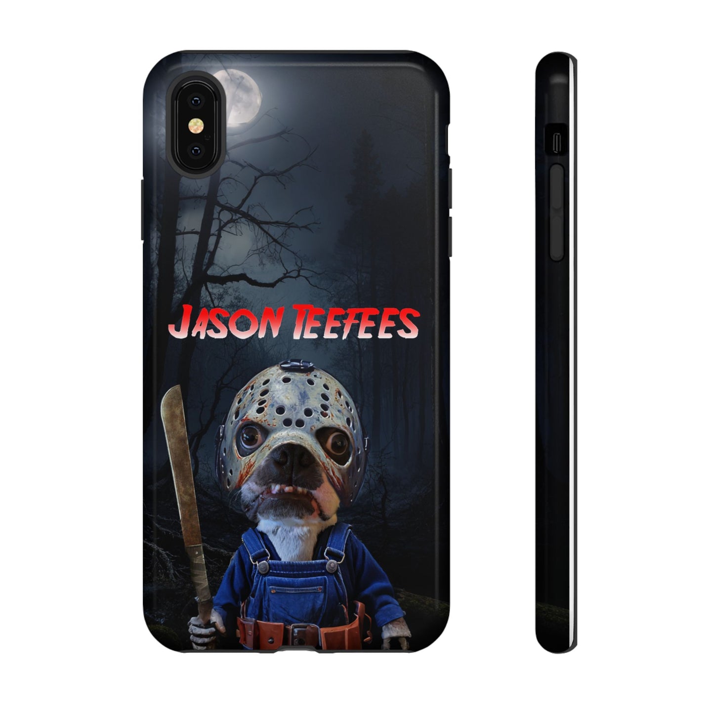 Masked Mischief: Jason Teefees Phone Case