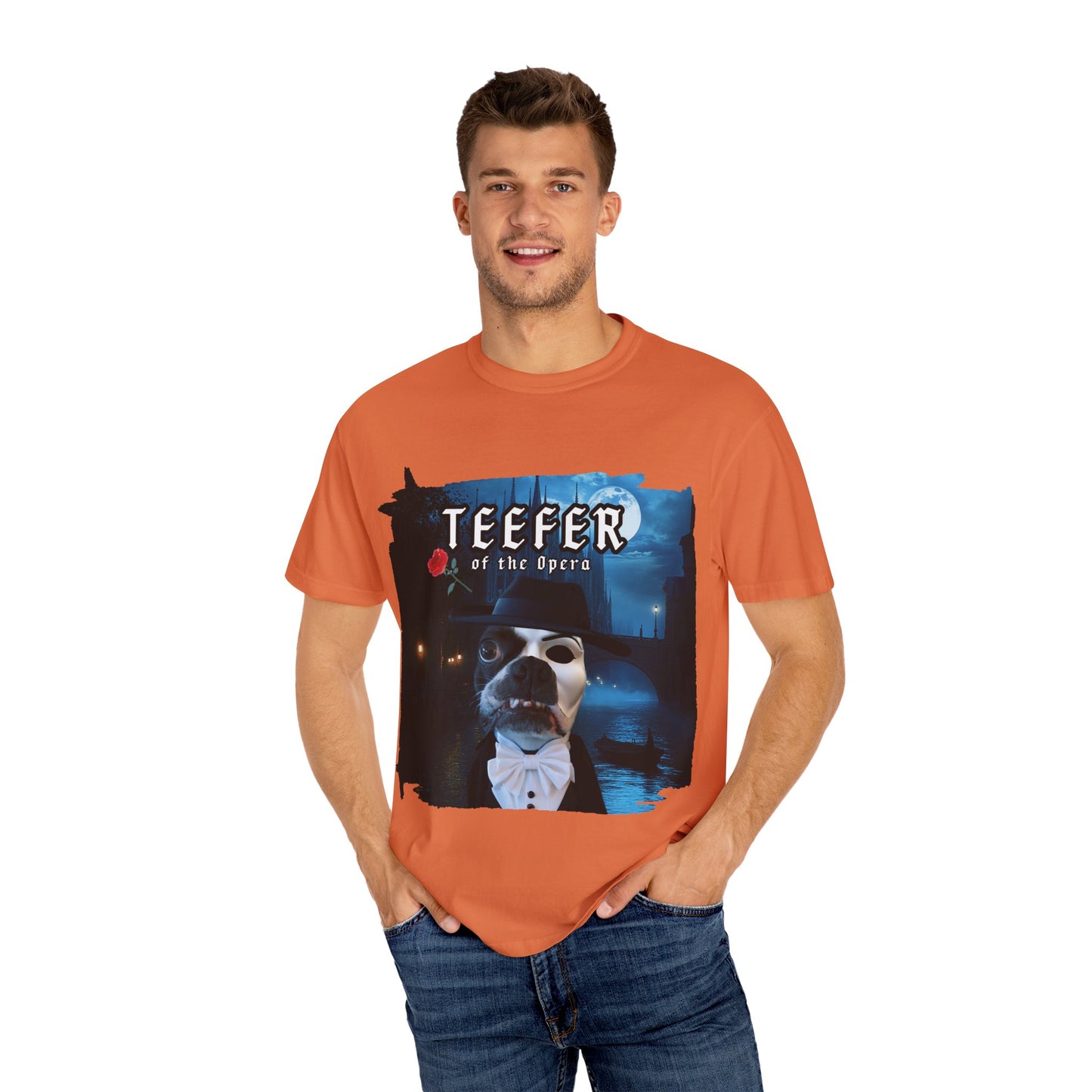 Teefer of the Opera Unisex T-Shirt: Curtain Call Comfort