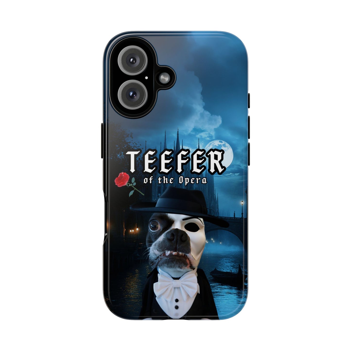 Teefer of the Opera Phone Case: Dramatic Elegance