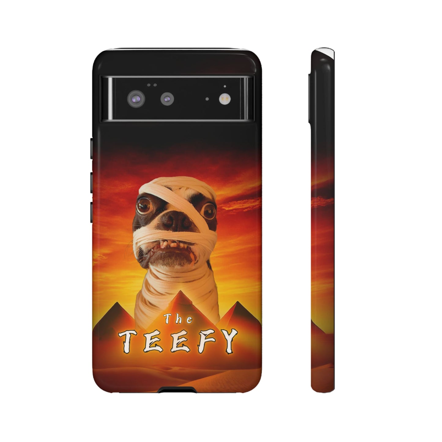 The Teefy Phone Case: Perfect for Teef and Classic Horror Enthusiasts