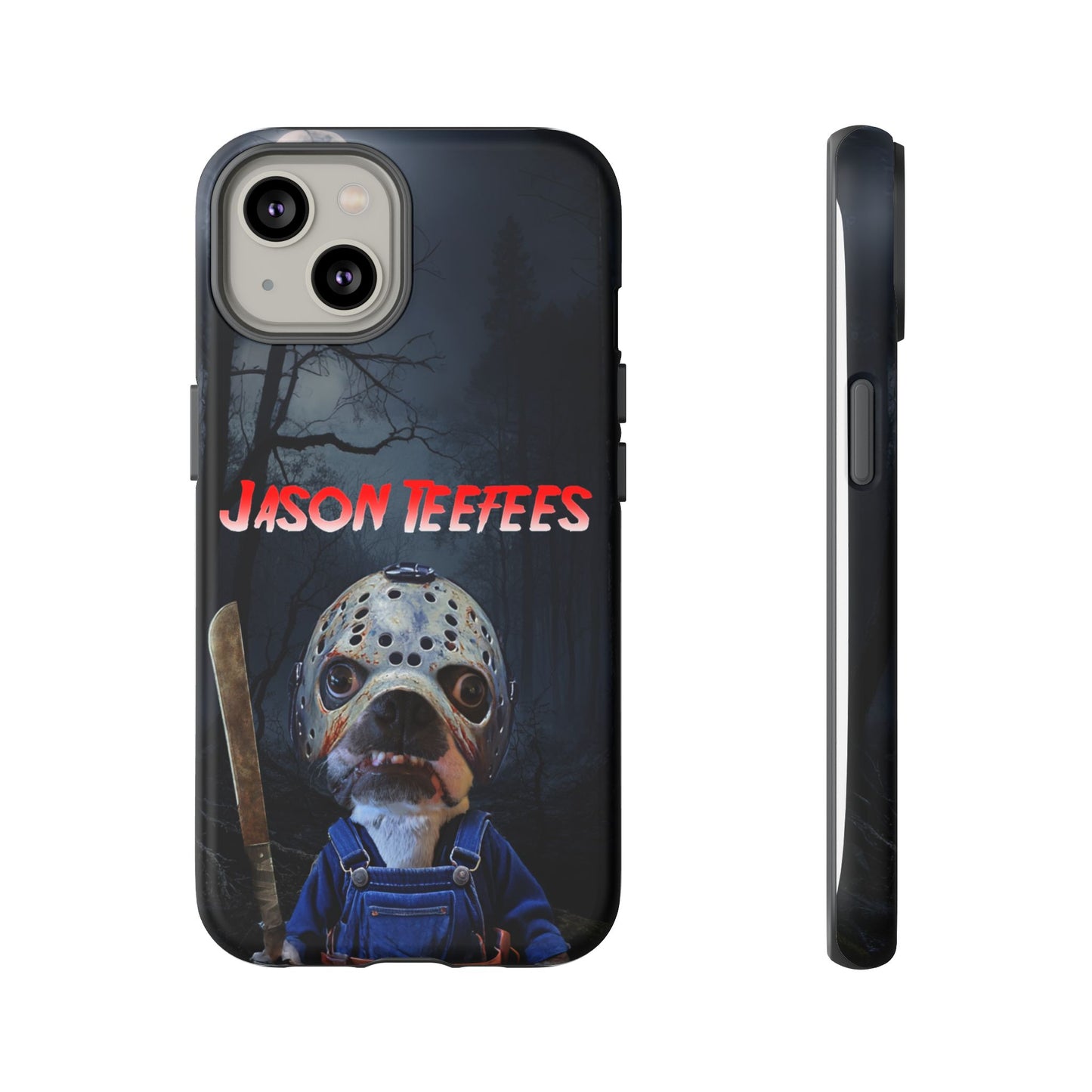 Masked Mischief: Jason Teefees Phone Case