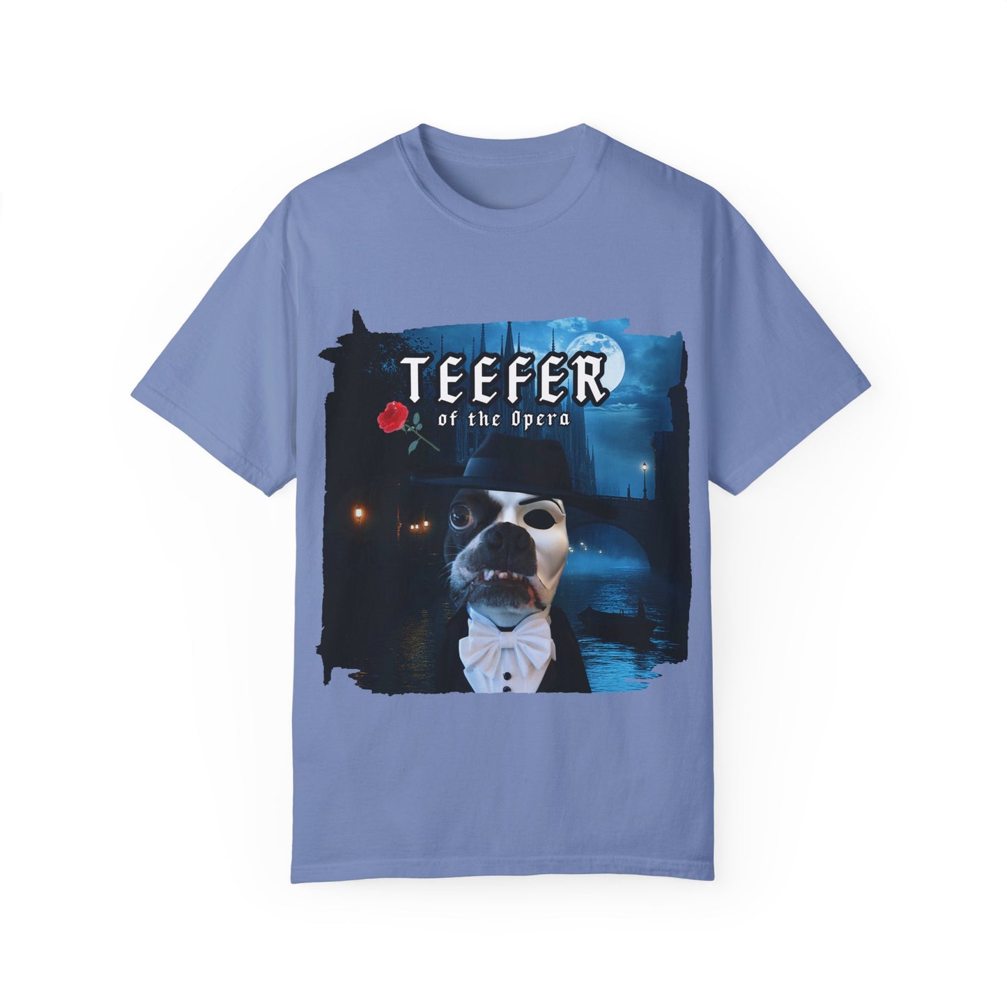 Teefer of the Opera Unisex T-Shirt: Curtain Call Comfort