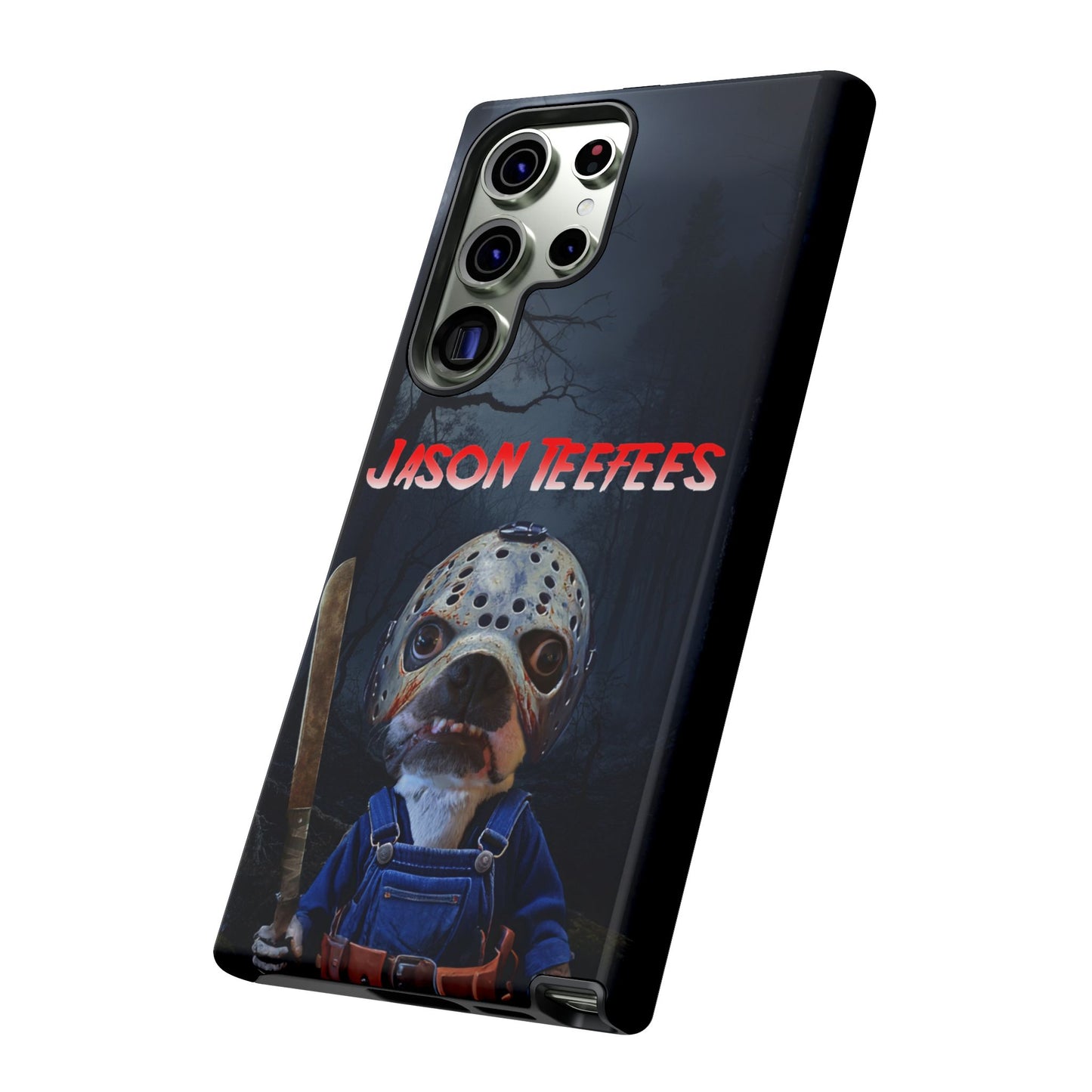 Masked Mischief: Jason Teefees Phone Case