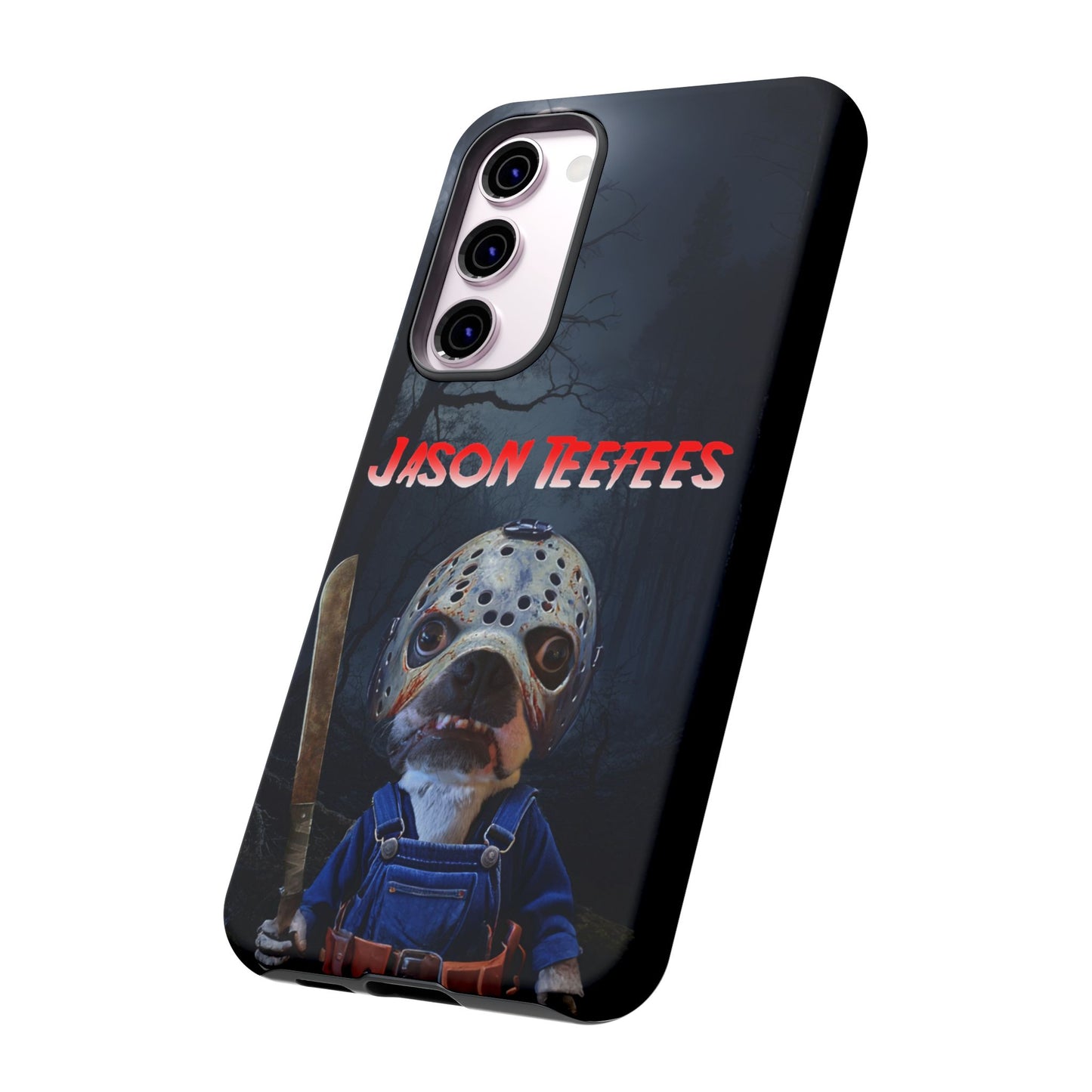 Masked Mischief: Jason Teefees Phone Case