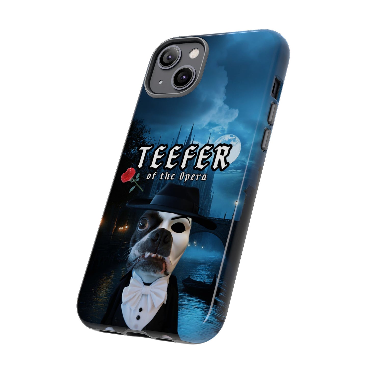 Teefer of the Opera Phone Case: Dramatic Elegance