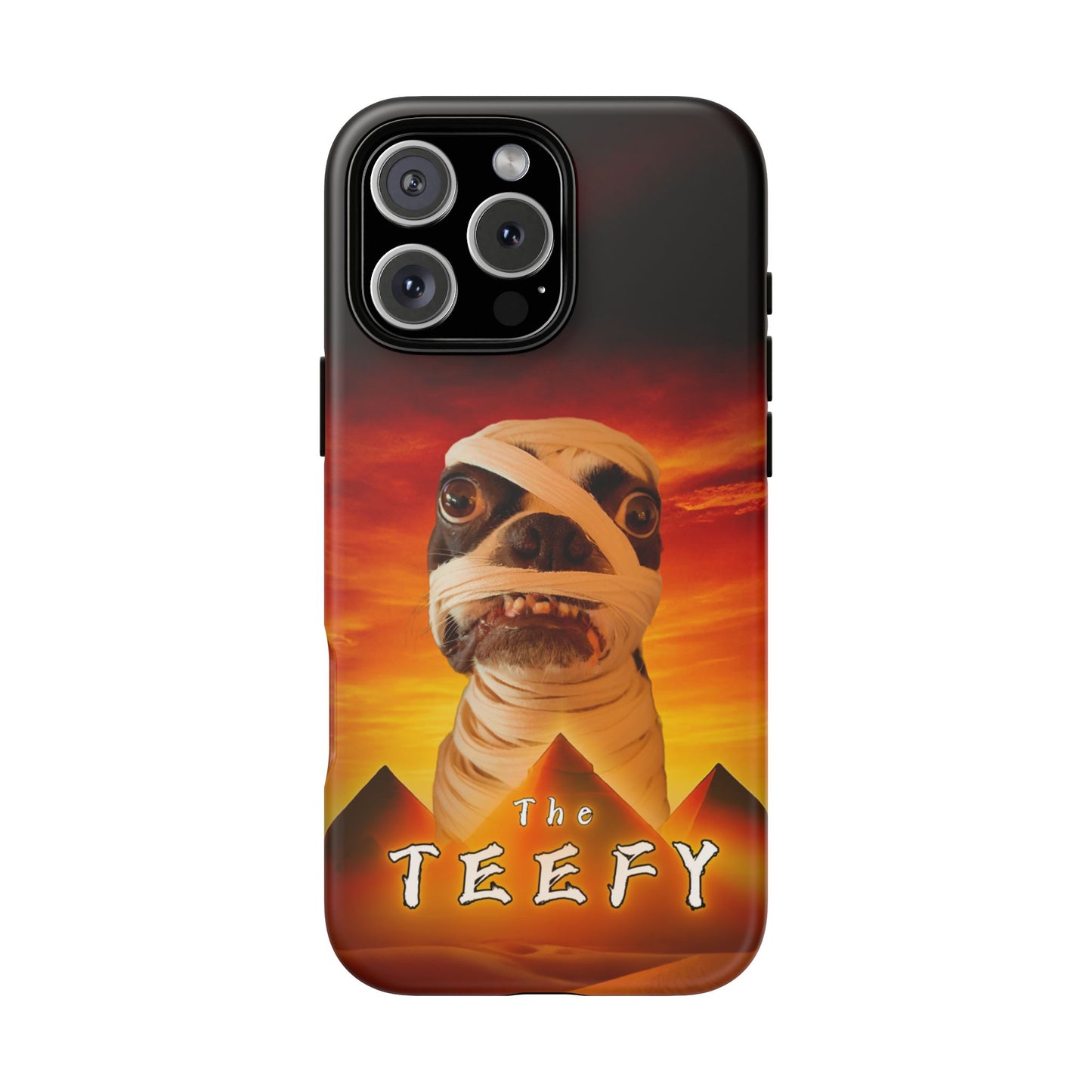 The Teefy Phone Case: Perfect for Teef and Classic Horror Enthusiasts