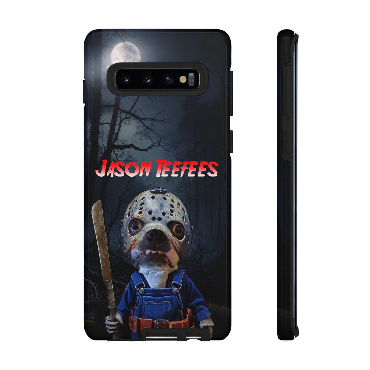 Masked Mischief: Jason Teefees Phone Case
