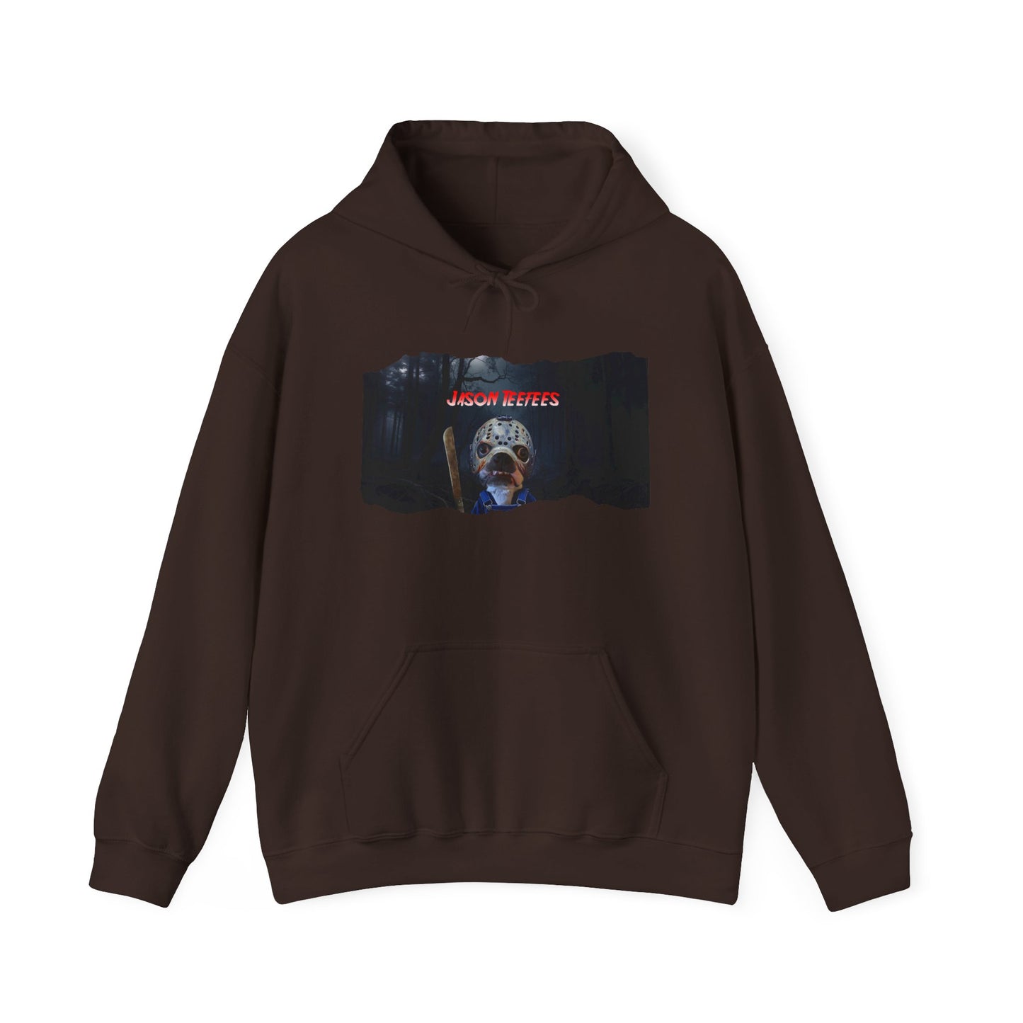 Jason Teefees Unisex Pullover Hoodie: Camp Crystal Comfort