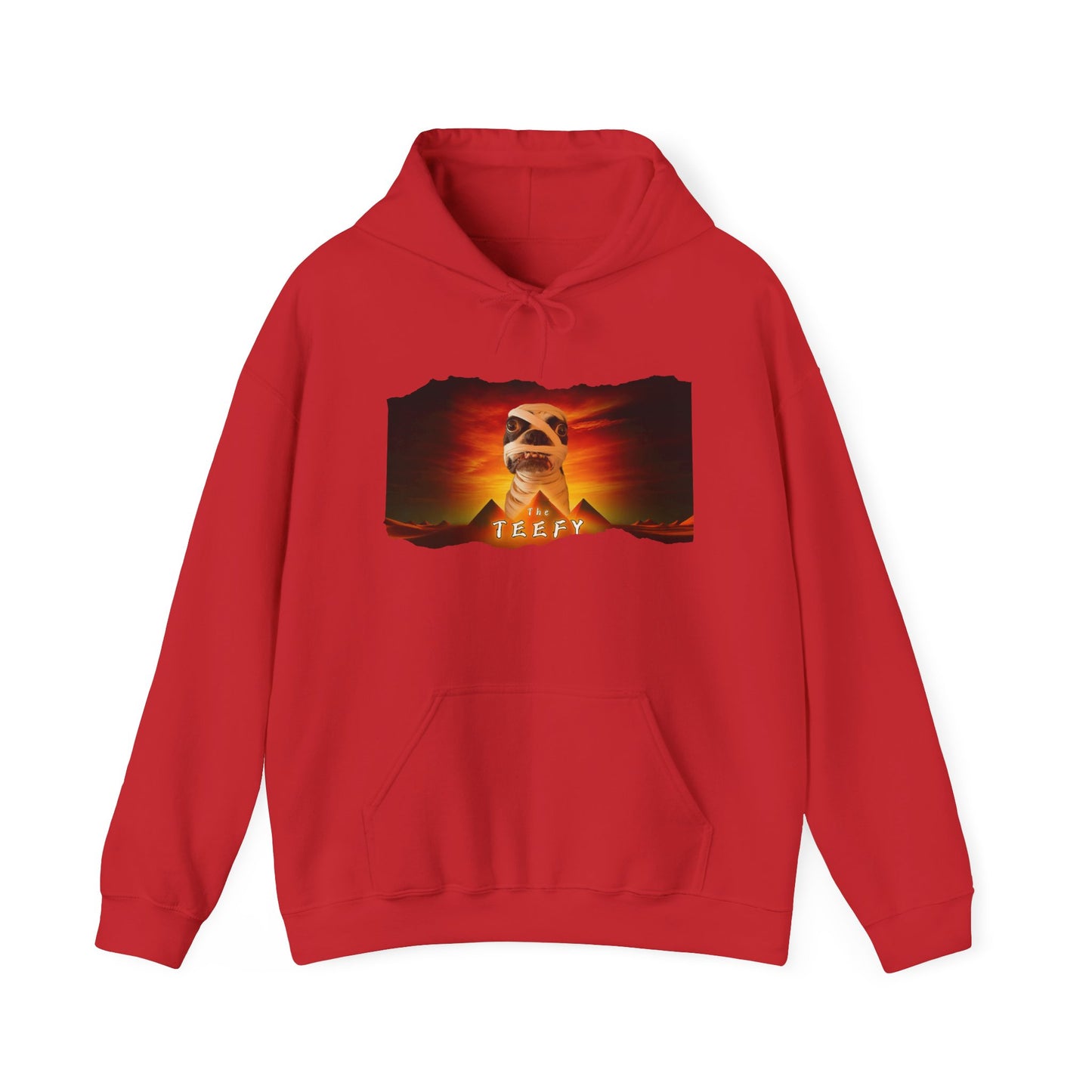 The Teefy Unisex Pullover Hoodie: Cozy Curses Collection