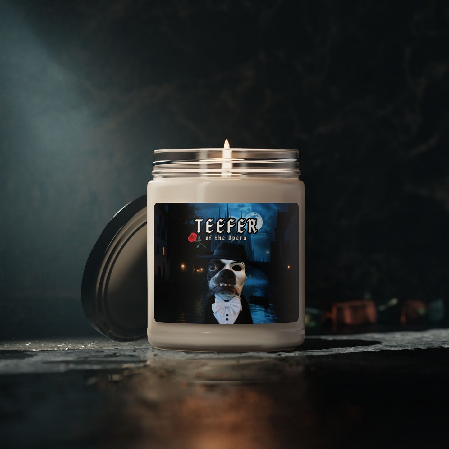 Teefer of the Opera Scented Soy Candle: Phantom Aromas