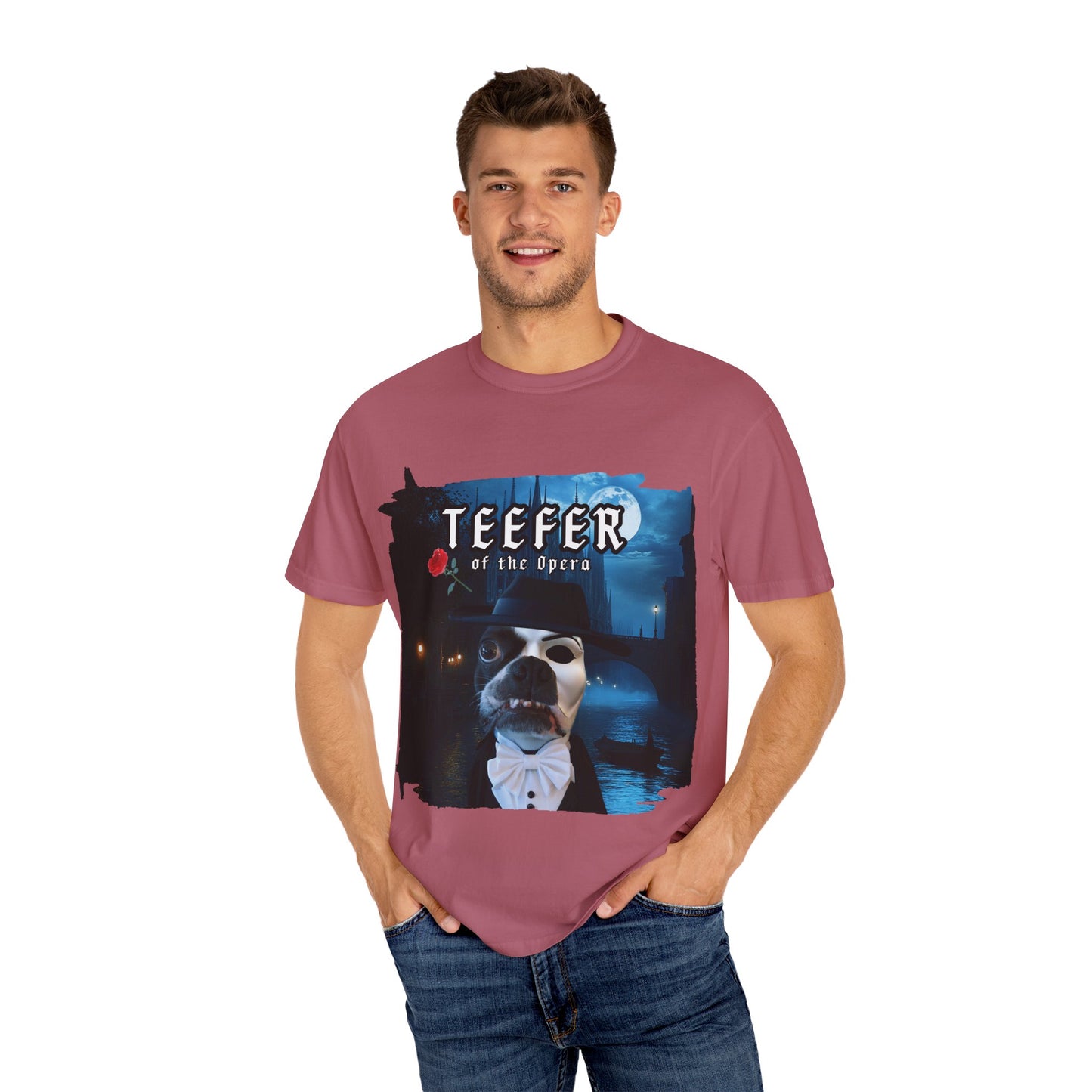 Teefer of the Opera Unisex T-Shirt: Curtain Call Comfort