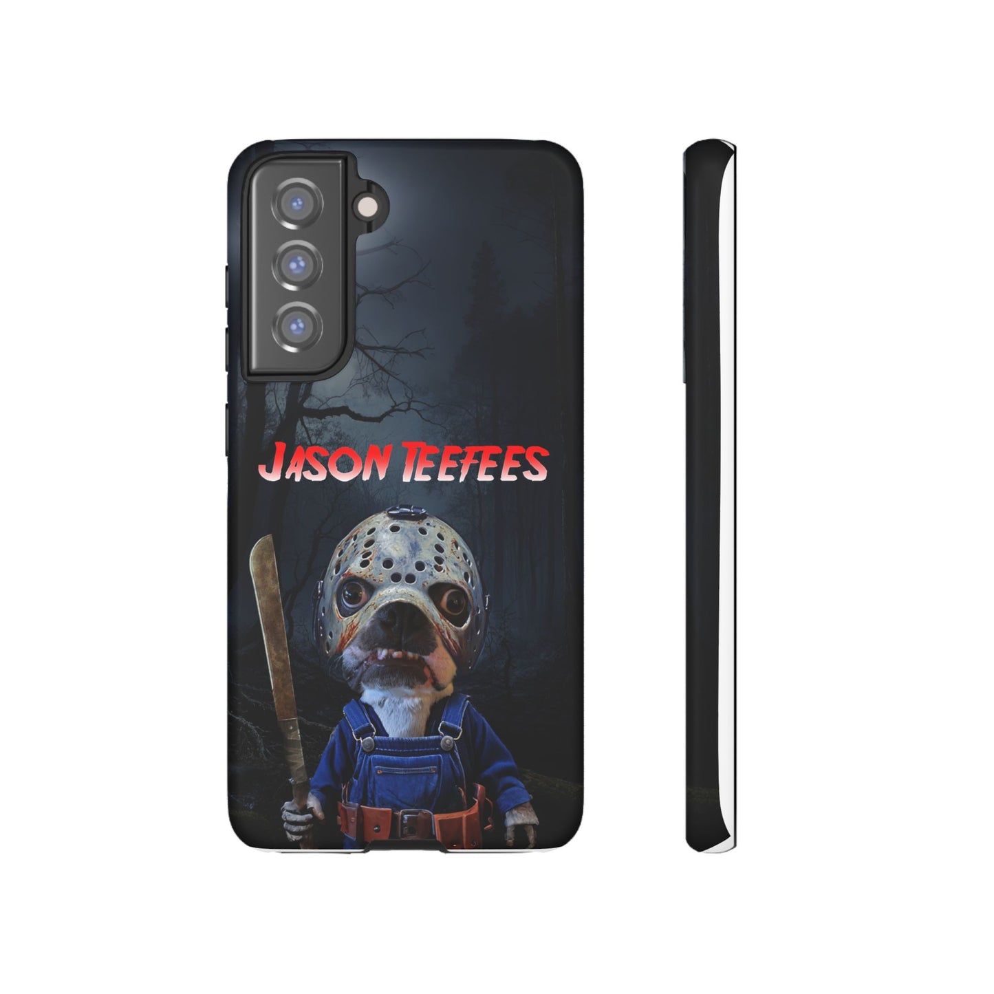 Masked Mischief: Jason Teefees Phone Case