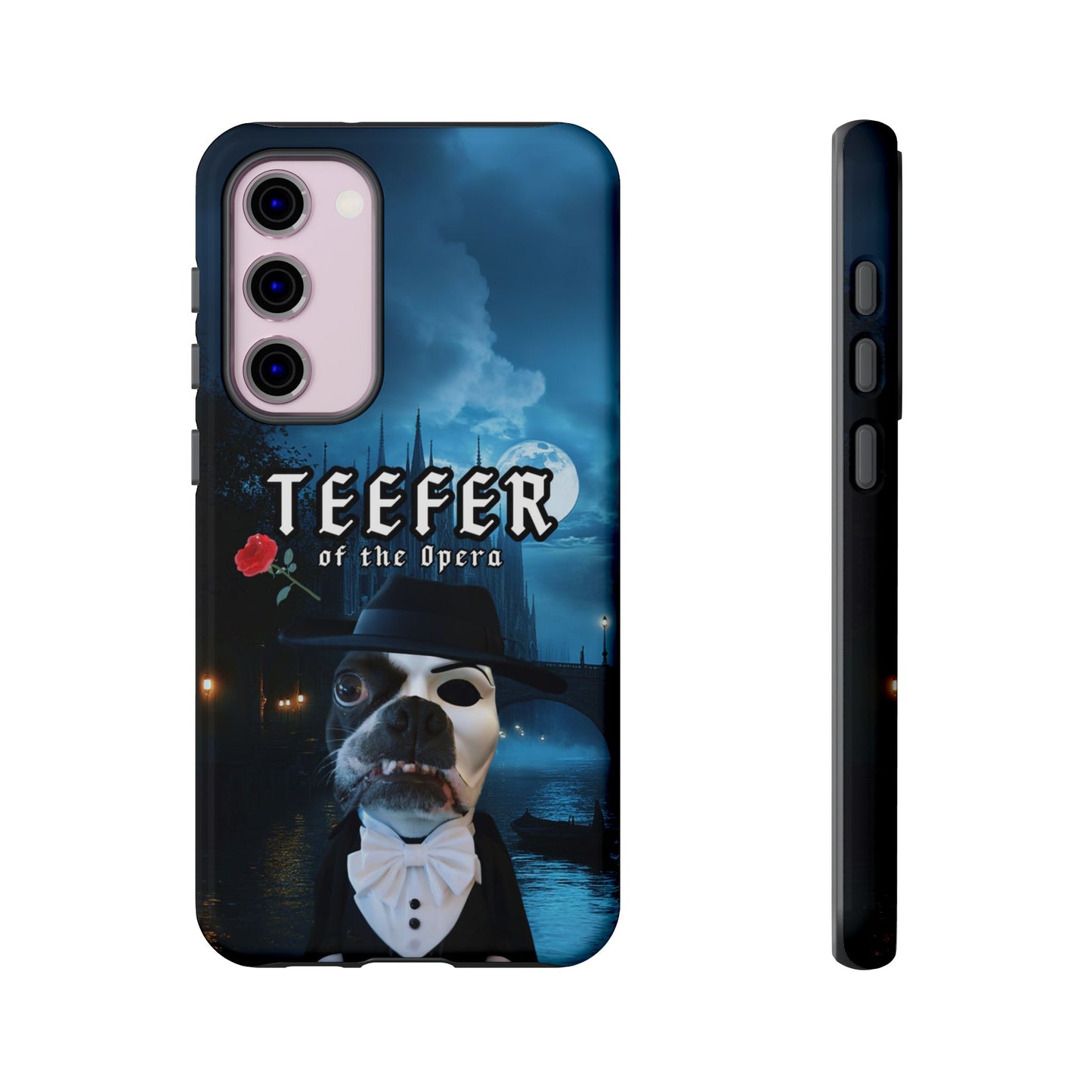 Teefer of the Opera Phone Case: Dramatic Elegance