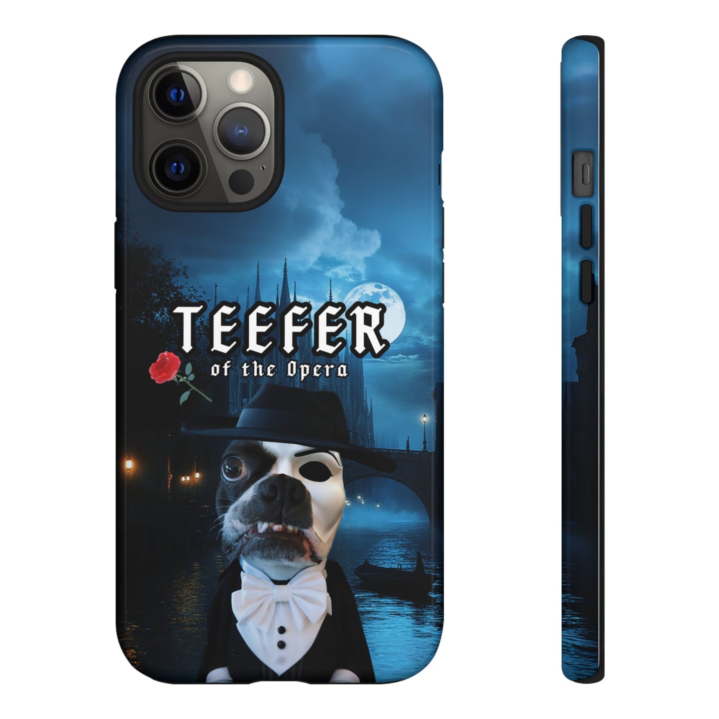 Teefer of the Opera Phone Case: Dramatic Elegance