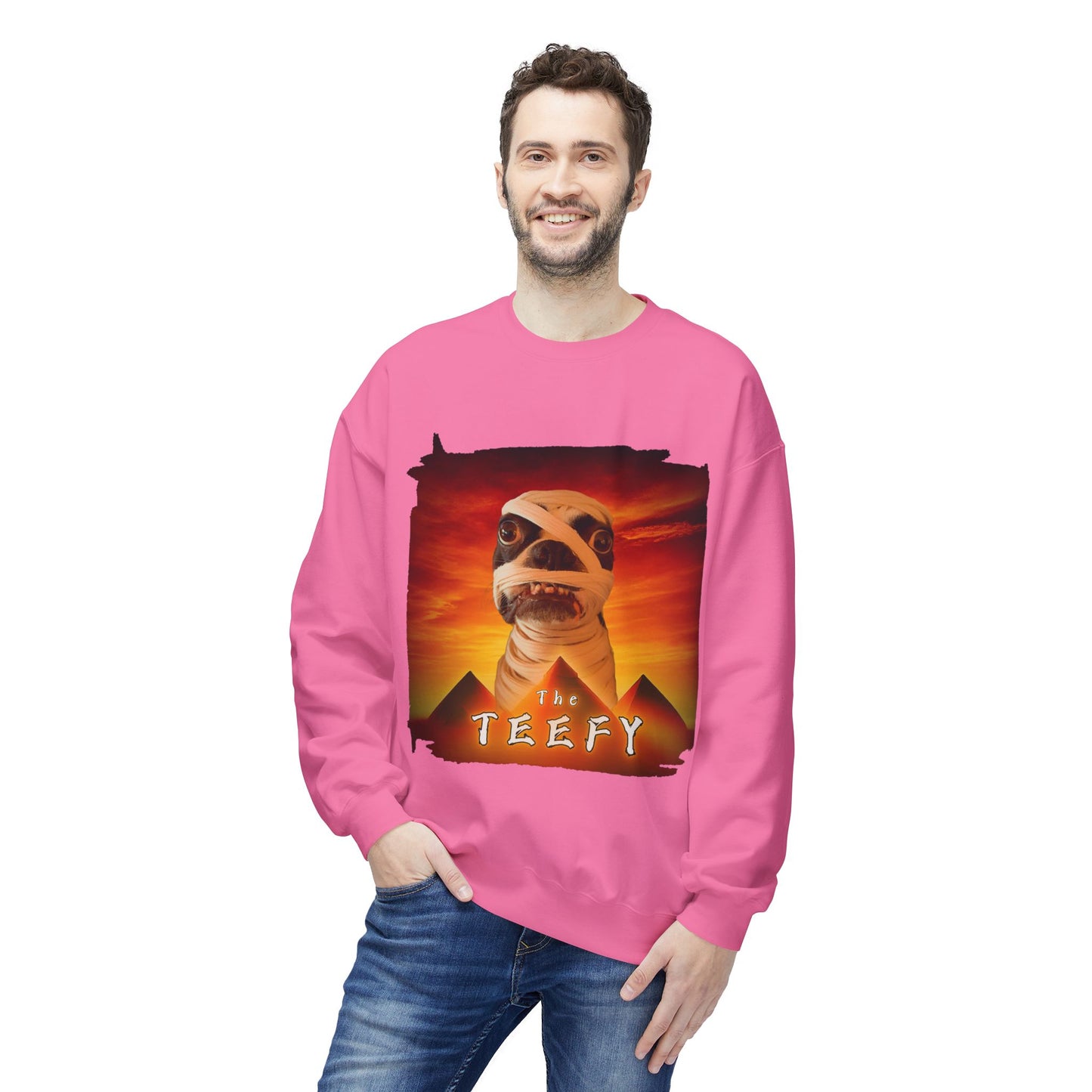 The Teefy Crewneck Sweatshirt: Ancient Comfort