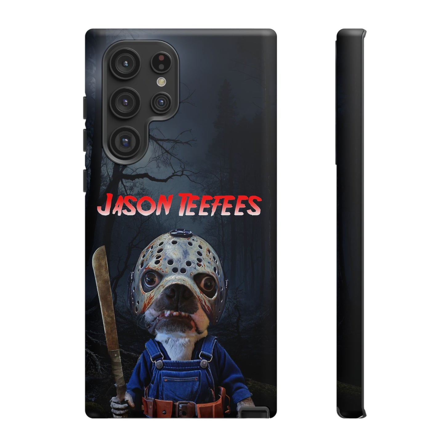 Masked Mischief: Jason Teefees Phone Case