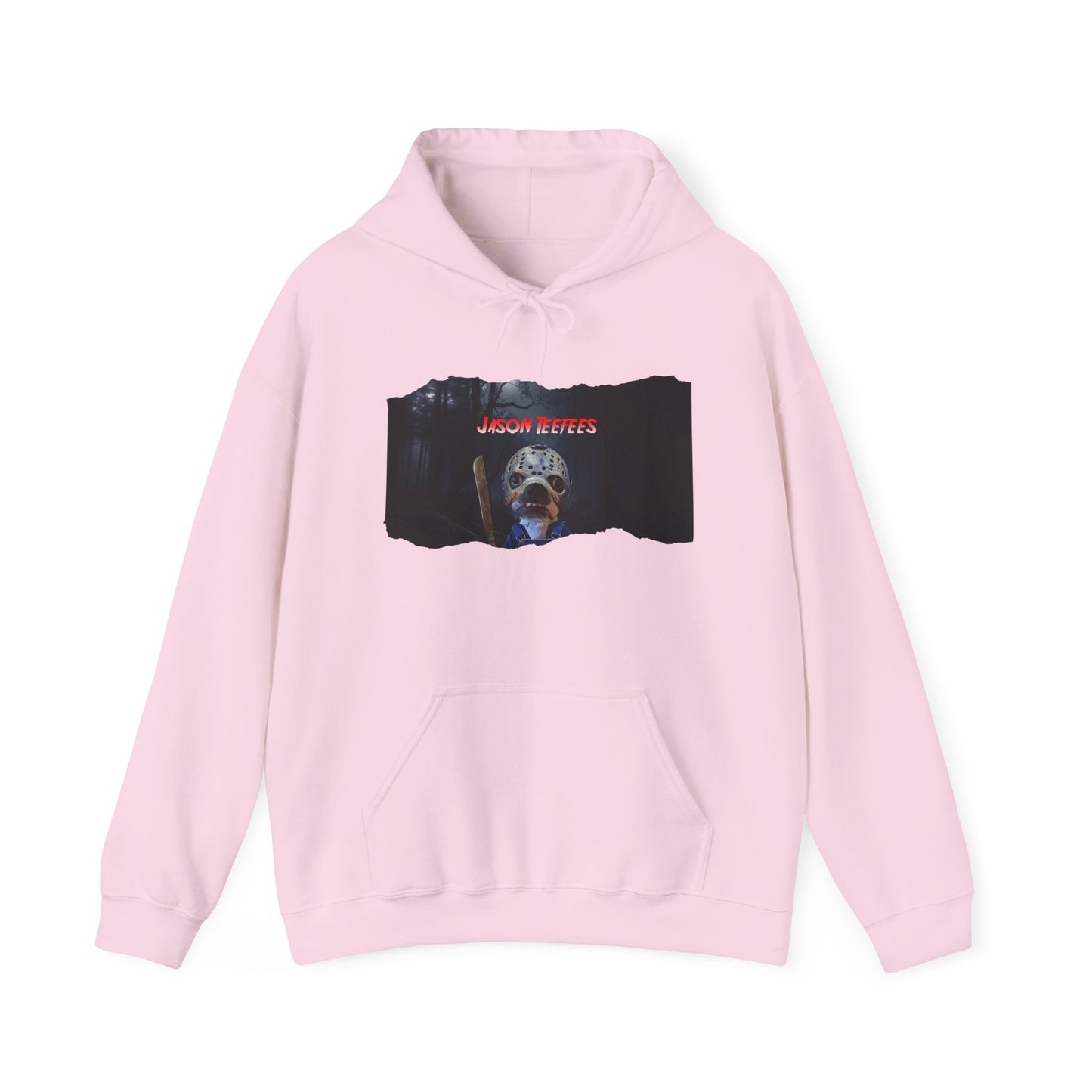 Jason Teefees Unisex Pullover Hoodie: Camp Crystal Comfort
