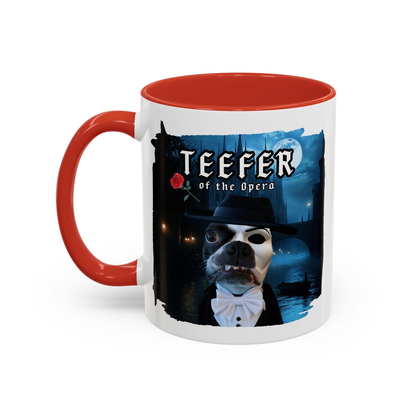 Teefer of the Opera Accent Mug: Sips in the Spotlight