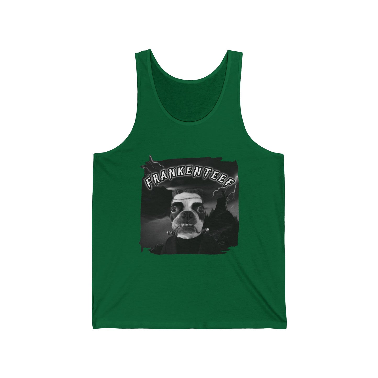 Frankenteef Unisex Tank Top: Monster Mash Casual